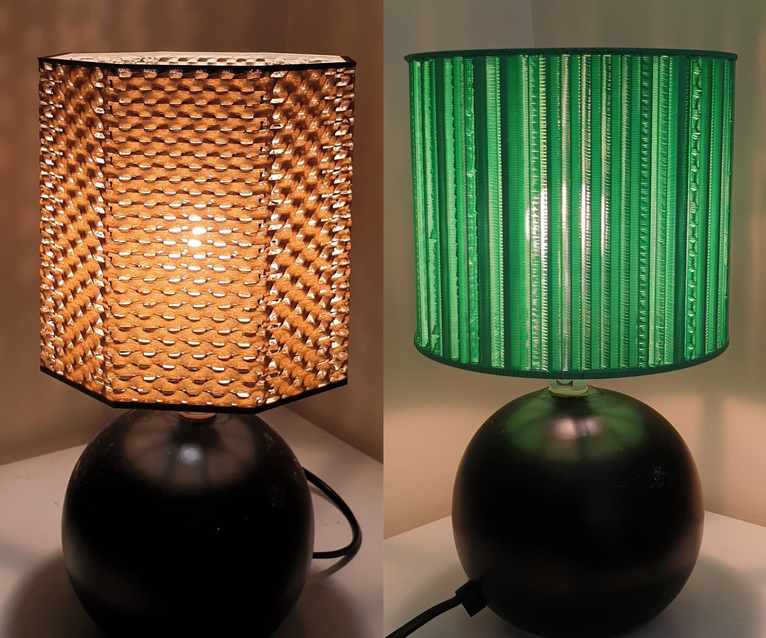 Infill Lampshades (3D Printed)