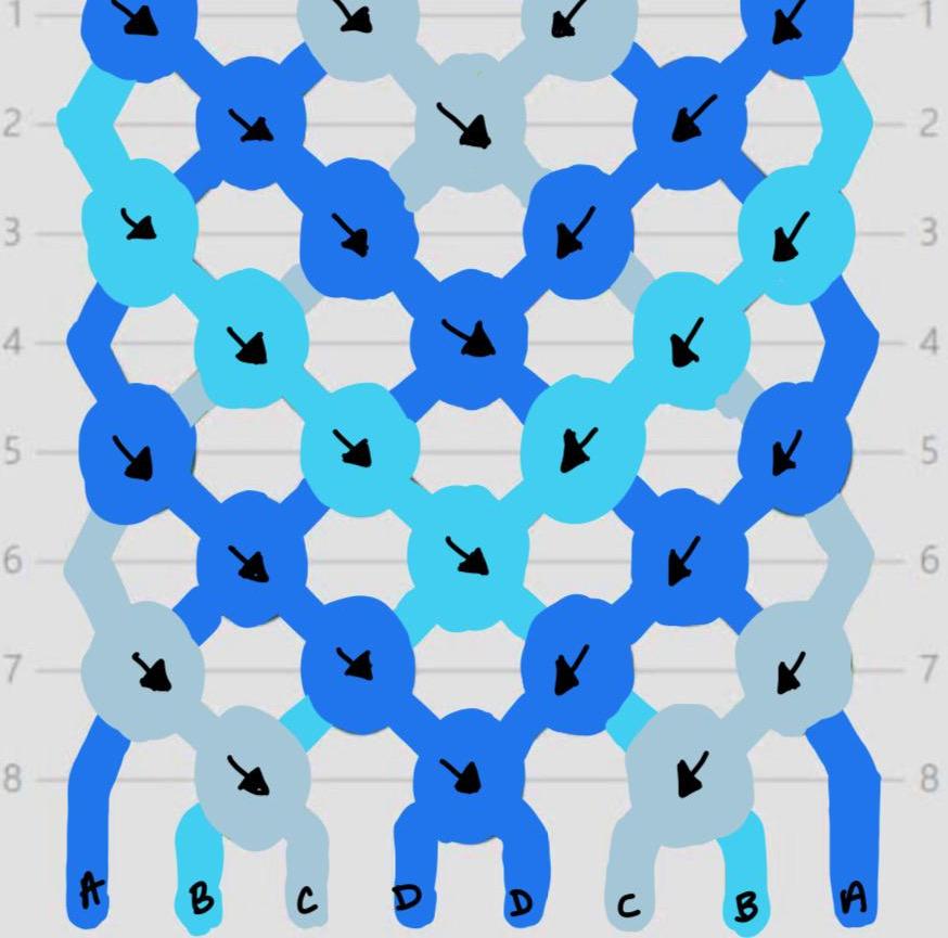 Chevron Friendship Bracelet