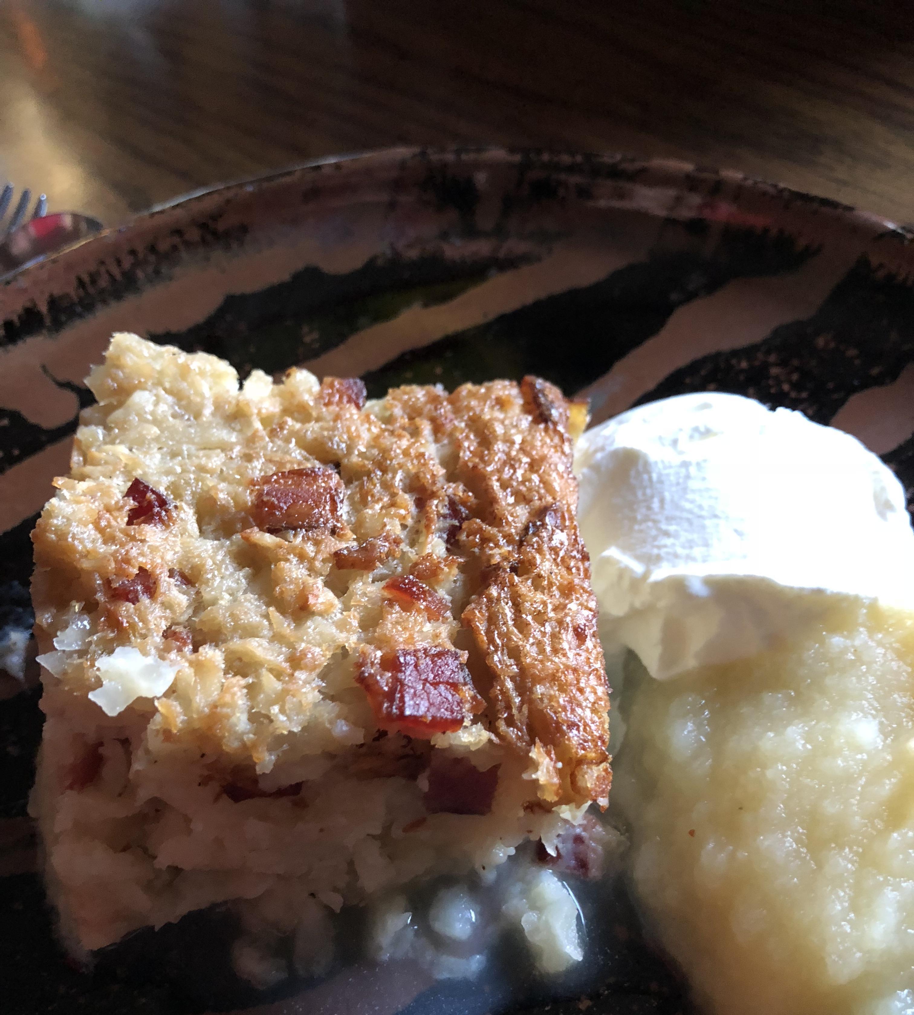 Kugelis Lithuanian Potato Casserole 