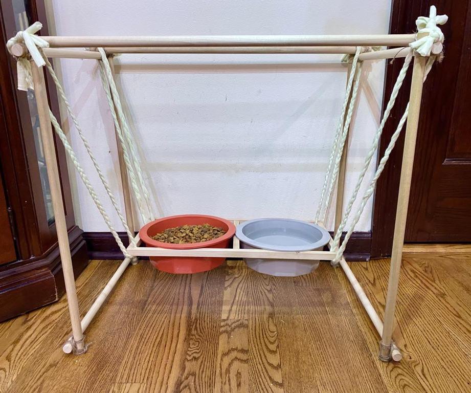 Spill-proof Suspension Dog Bowls