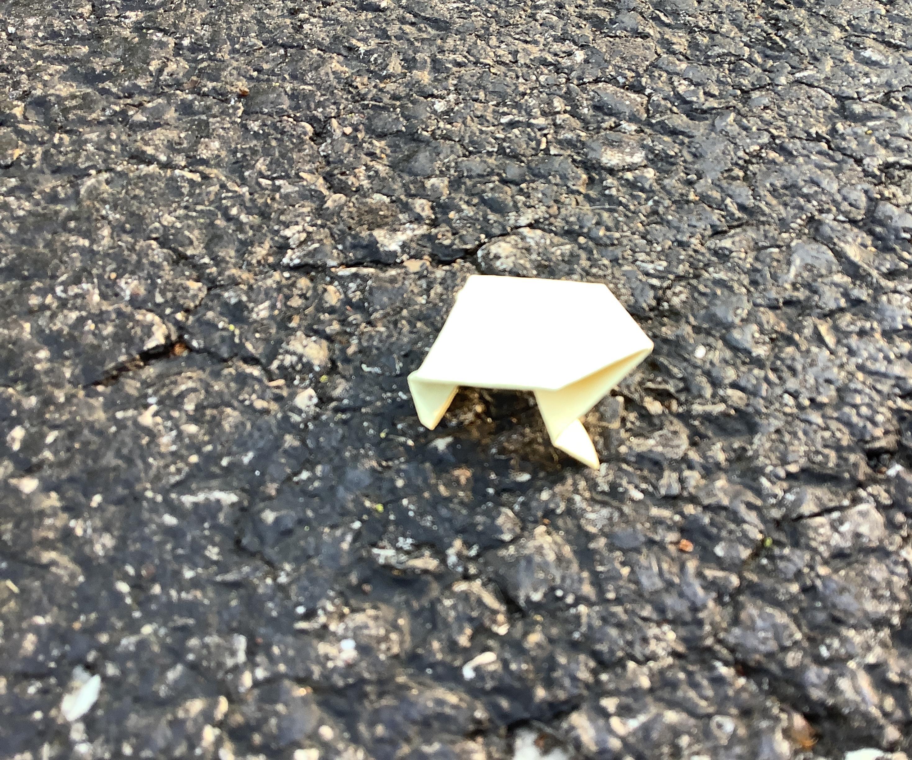 Origami Frog