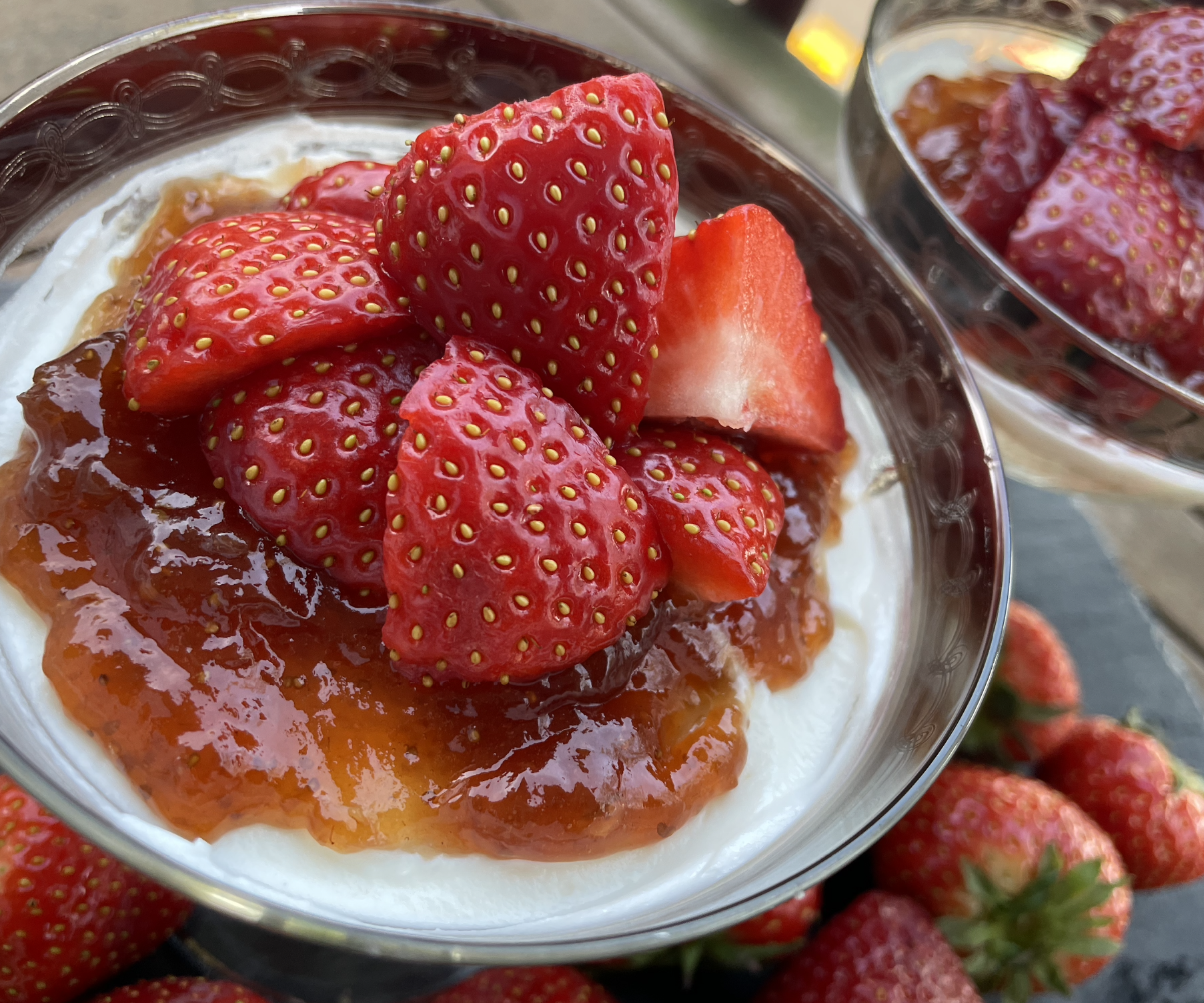 Strawberry-Mascarpone Divine Dessert