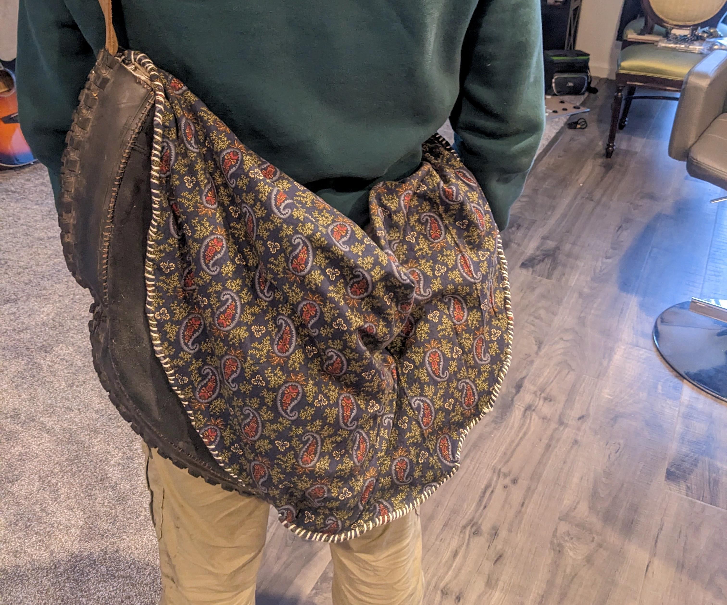 Recycled Messenger Bag