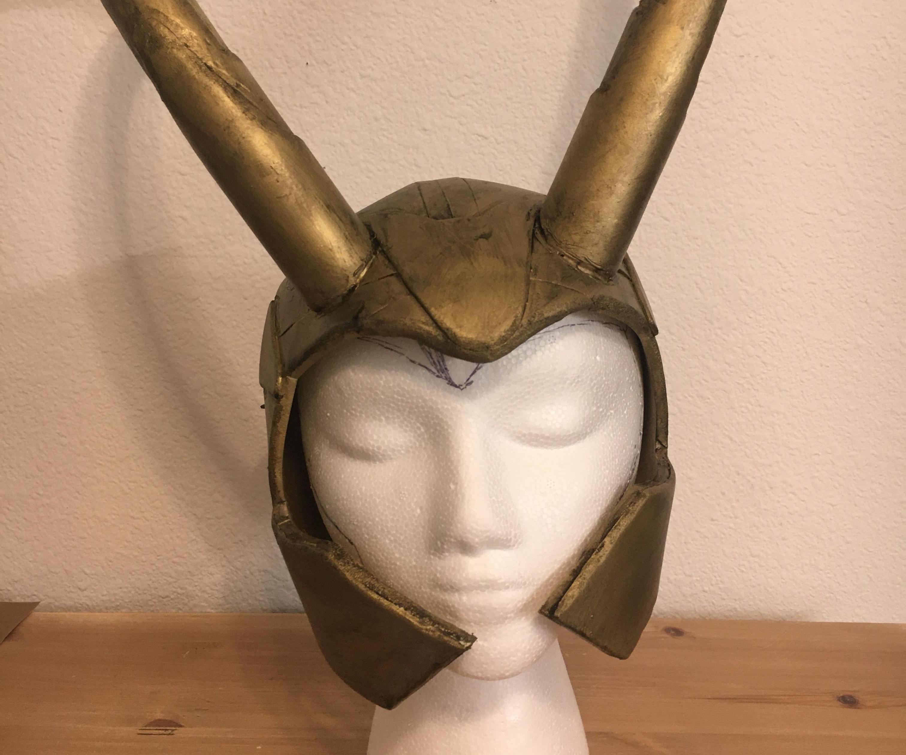 DIY Loki Helmet- Avengers