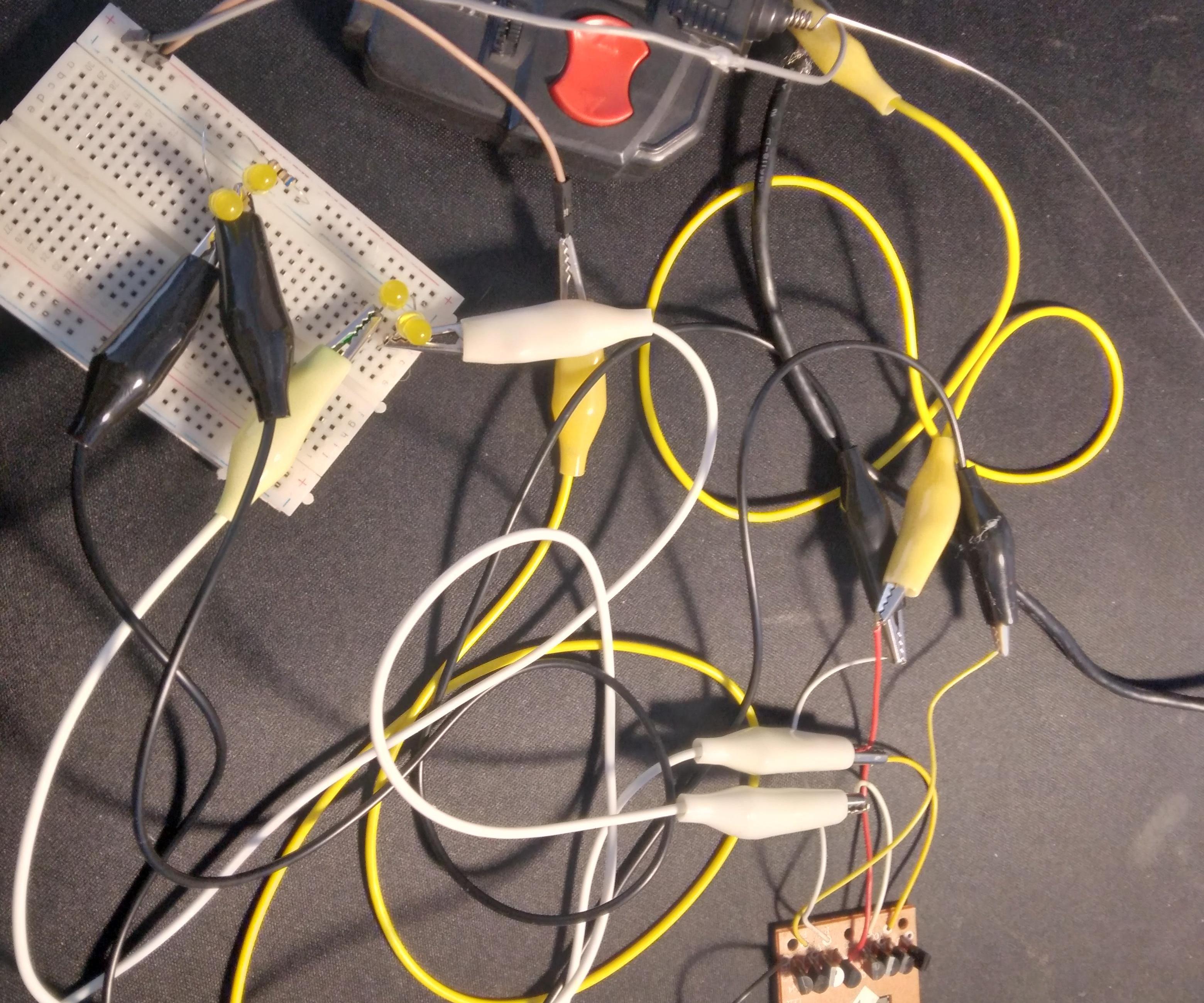 Controling LEDs With Old Car Remote