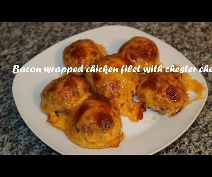 Bacon Wrapped Chicken Filet With Chester Cheese Recipe