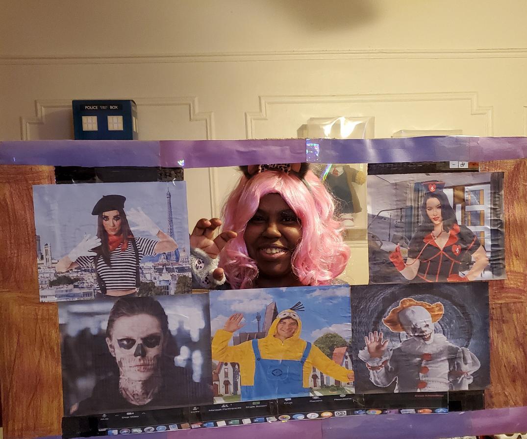 The Not Even Quarantine Can Stop Halloween! Zoom Party Costume