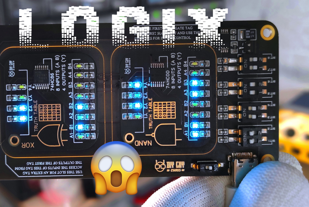 LOGIX: Creating a Logic Gates Training Board