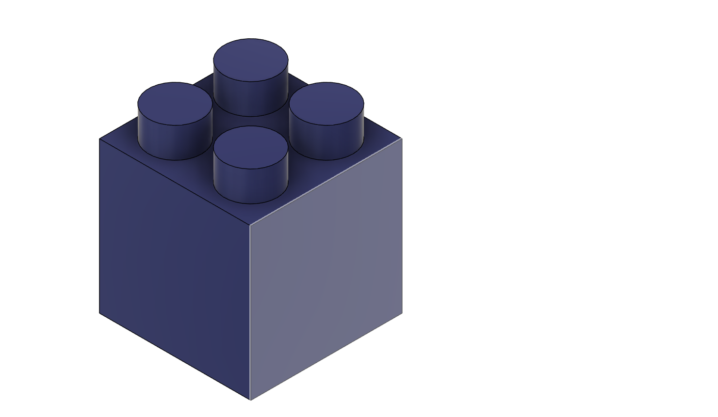 Lego Brick in Fusion 360