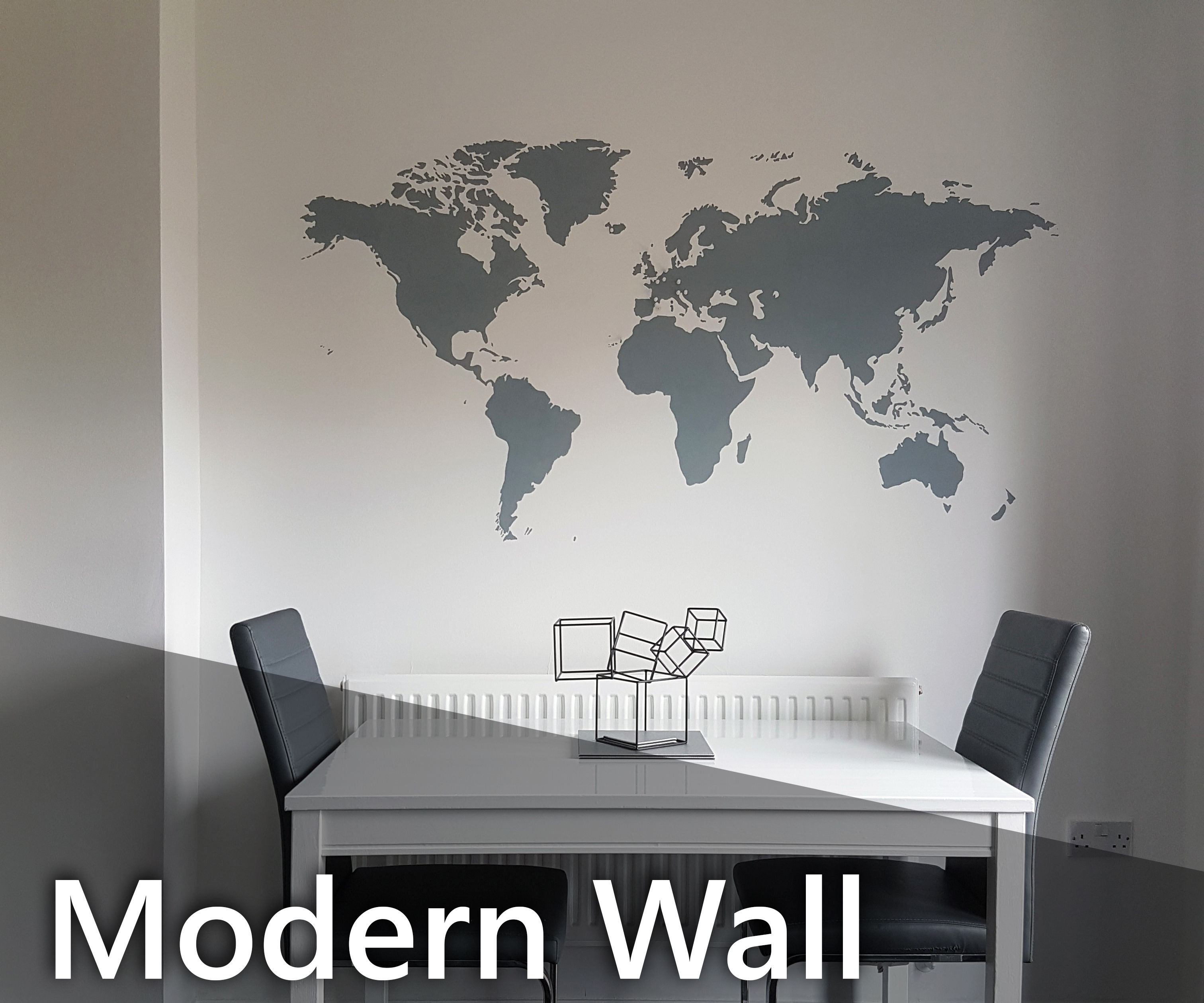 Modern Wall Travel Map