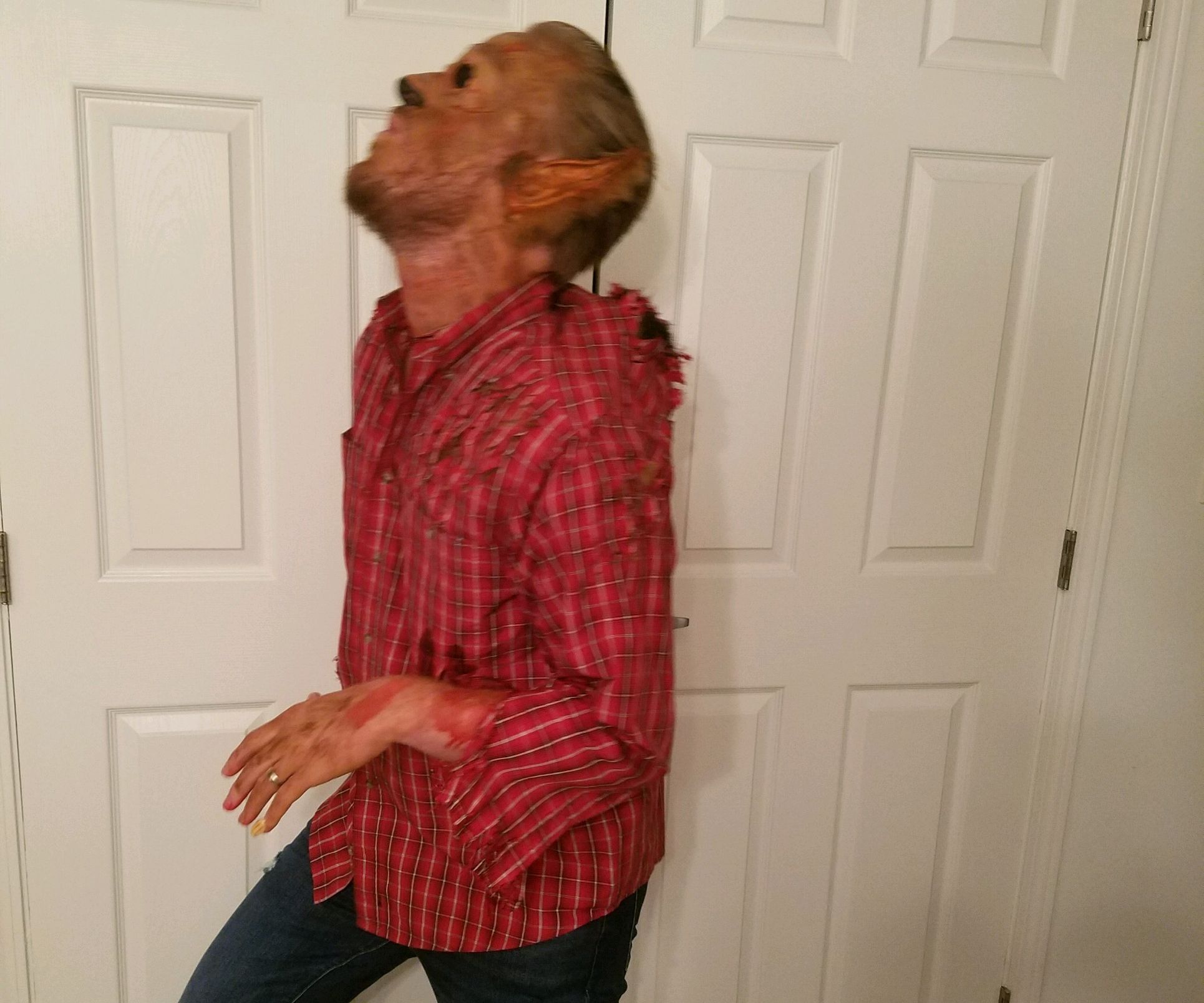 Transforming Werewolf Costume 2019