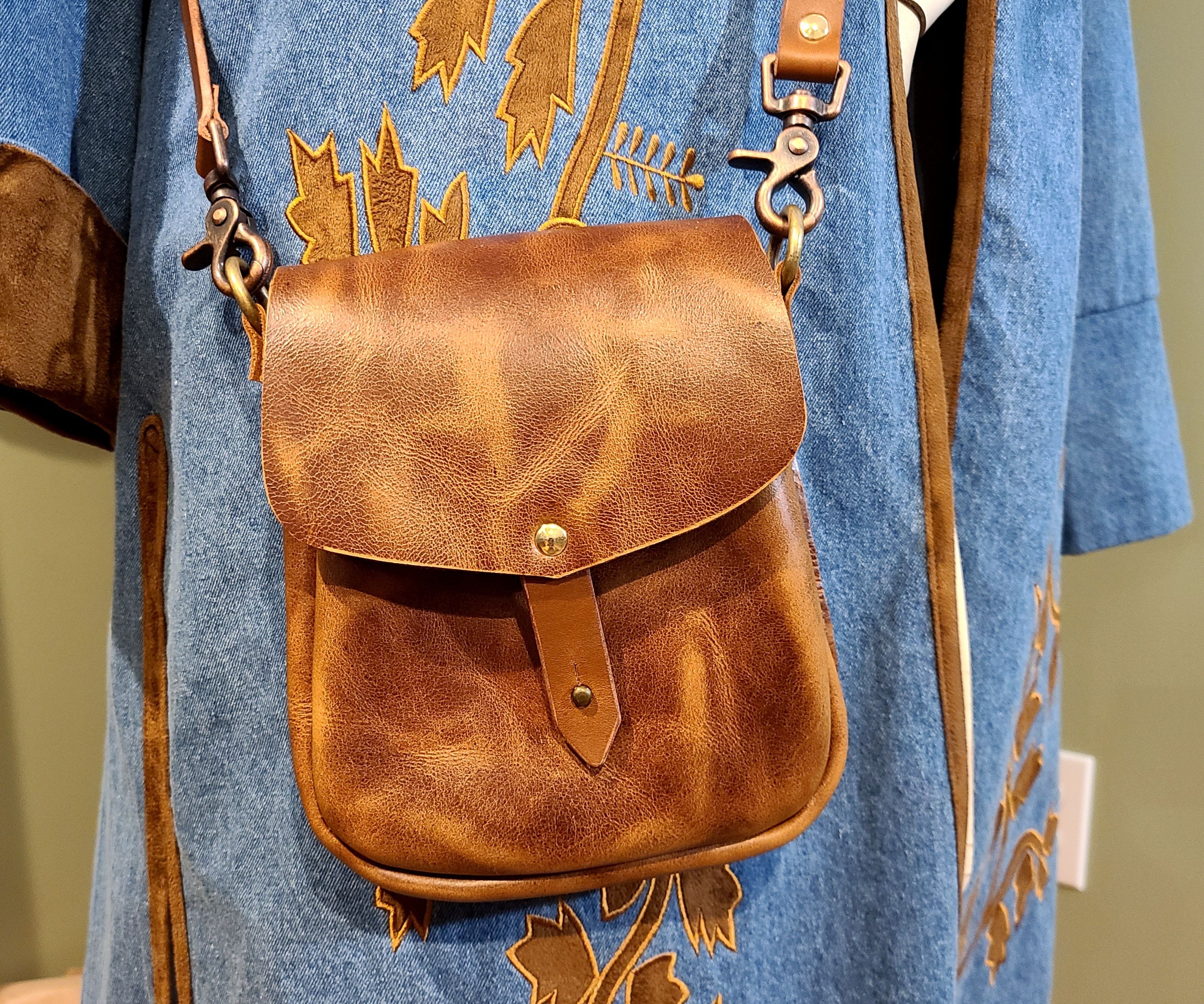 Leather Crossbody Bag