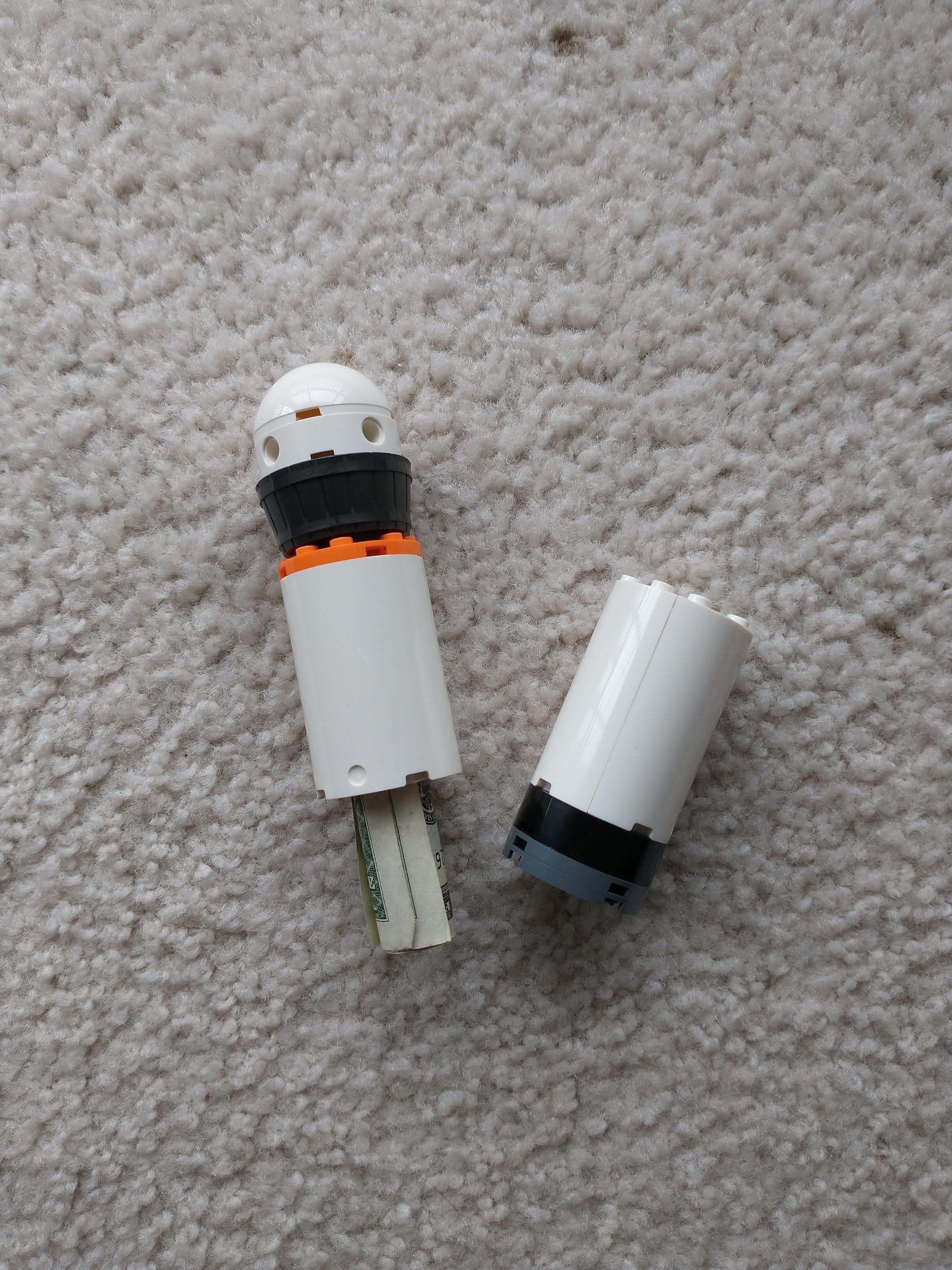 Lego Microphone Money Hider
