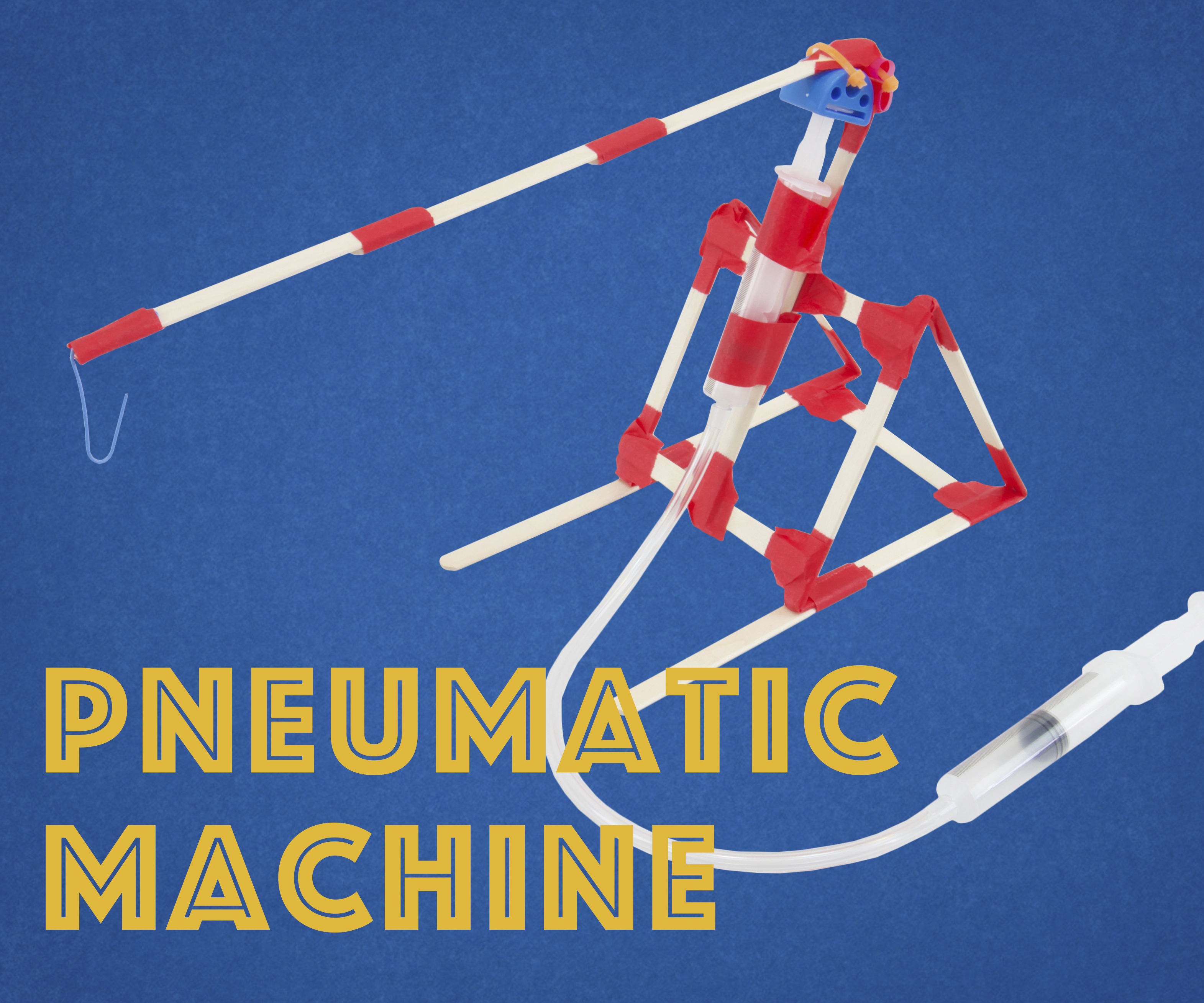 Simple Pneumatic Machine - Easy and Fun STEM Project for Kids