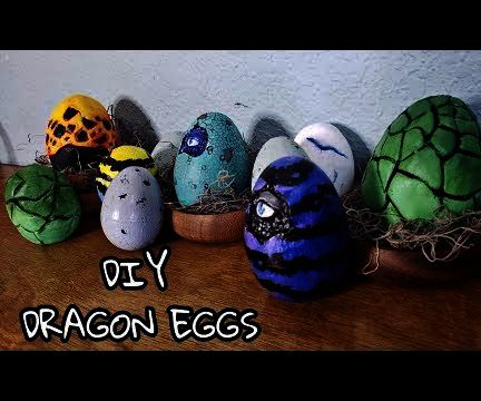 DIY Dragon Egg Props