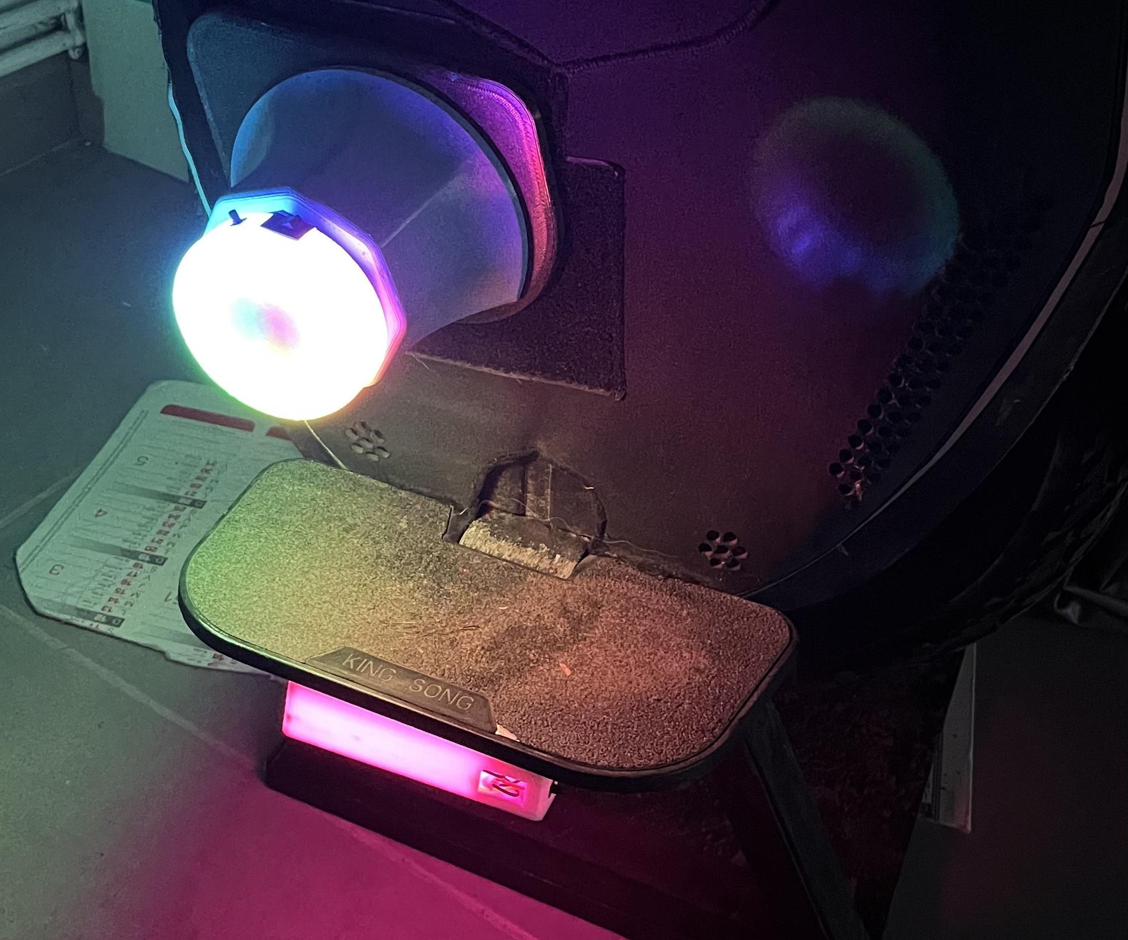 Réglettes Et Galets Led RGB Pour Ma Gyroroue / RGB Led Pebbles and Reglettes for My EUC