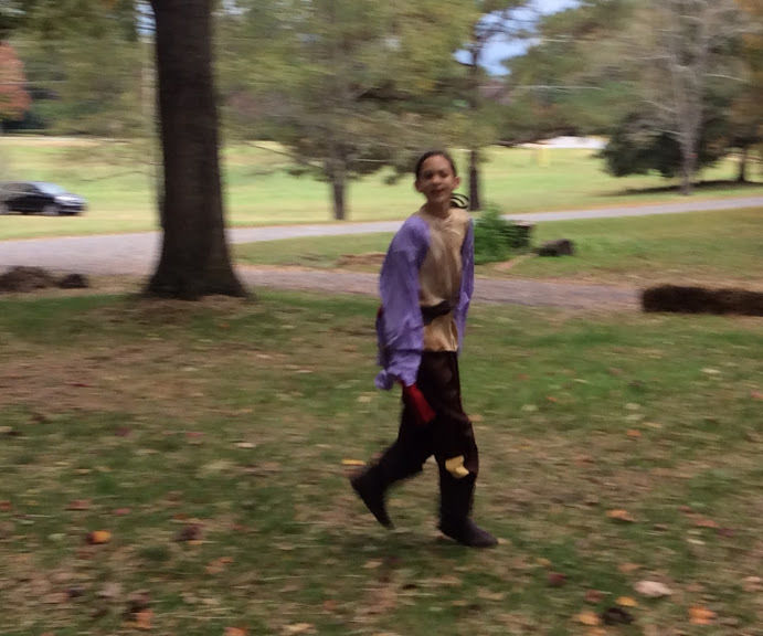 Easy Peet the Sock Man Costume (from the Wingfeather Saga, on the Edge of the Dark Sea of Darkness)