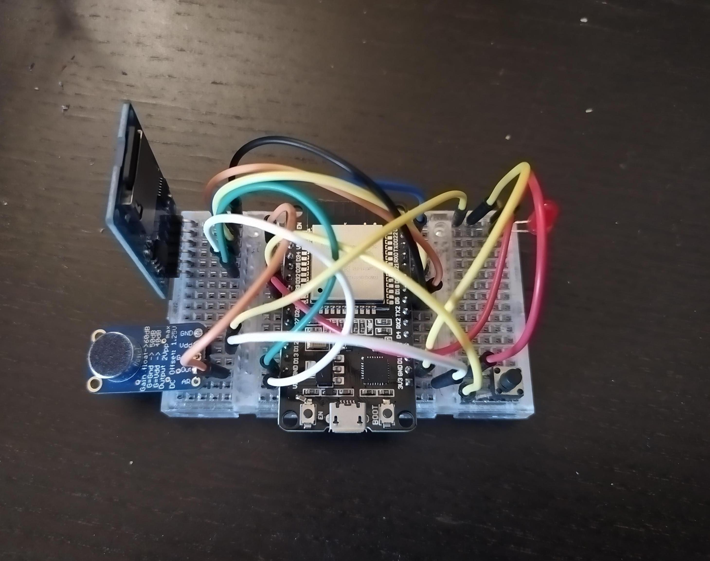 Spy Microphone Connected