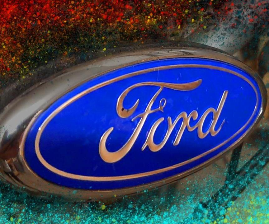 Mount for Car Emblem on Bike