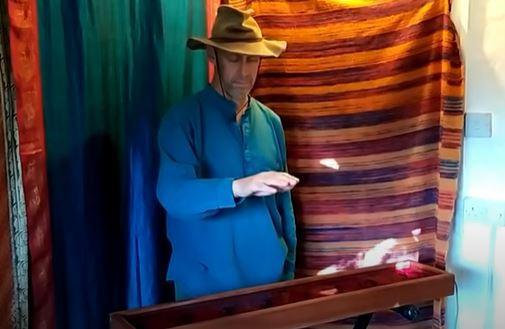 Aetherharp: Three Level, 24 Note, MIDI Air-harp.