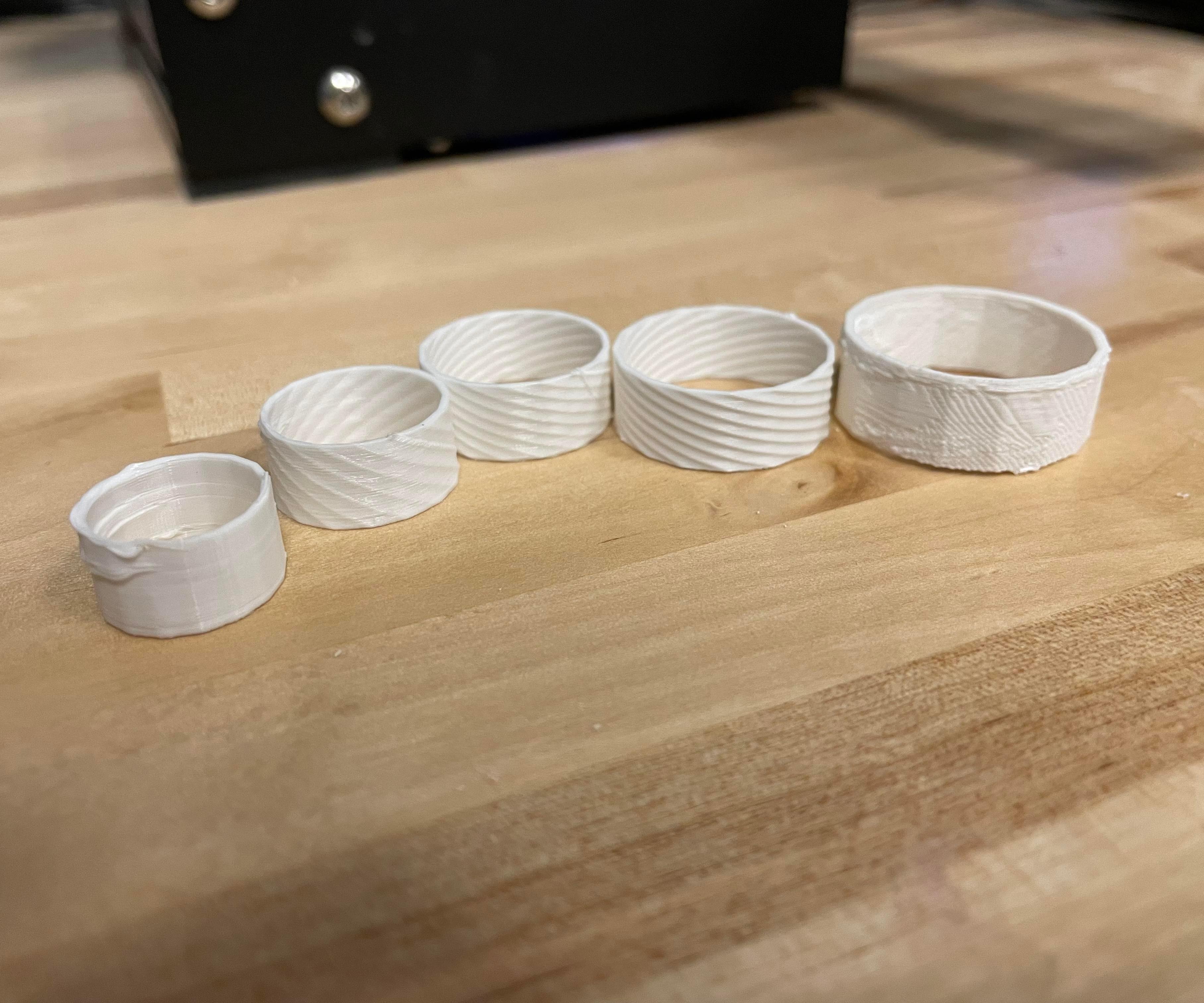 Week 5 - GCode Rings