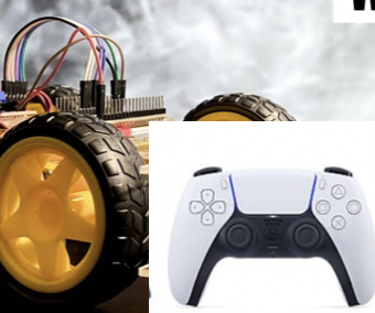 ESP 32 WITH PS5 CONTROLLER CAR