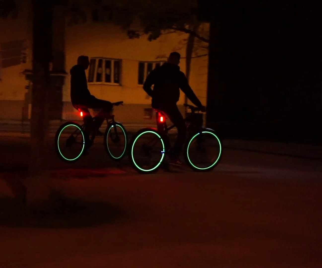Simple Bike Wheel Lights