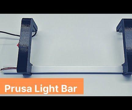 Easy to Print Prusa 3D Light Bar
