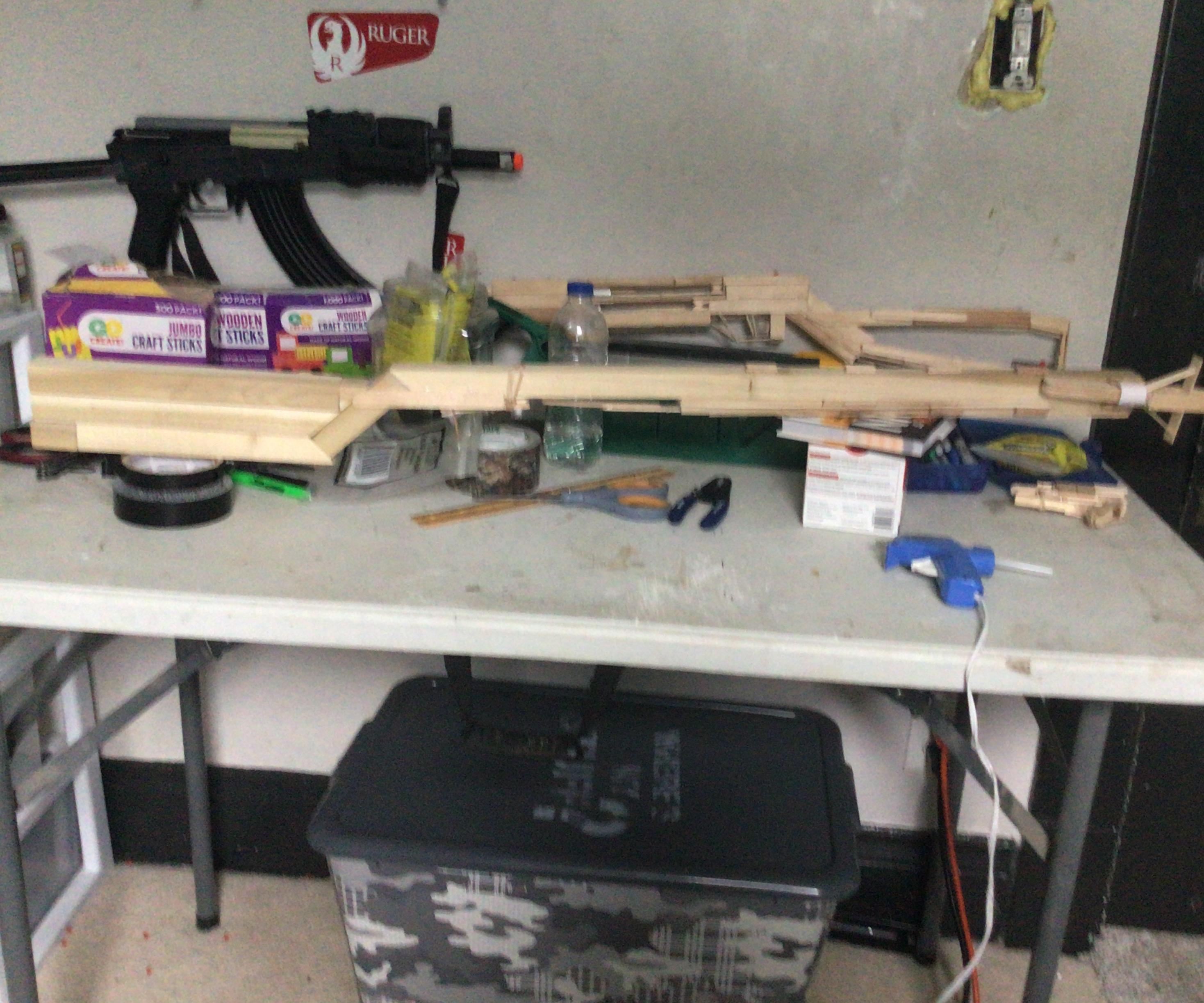 Rubber Band Sniper rifle