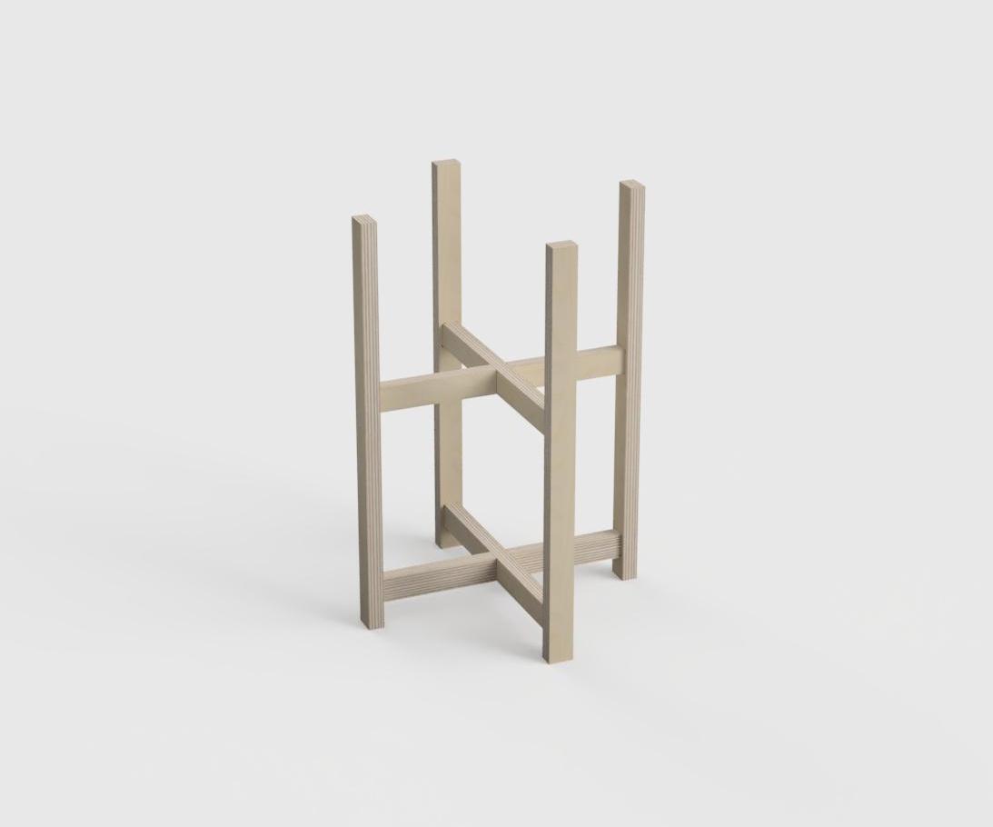 Custom Made Plant Stands, Made With Parameters in Autodesk Fusion 360