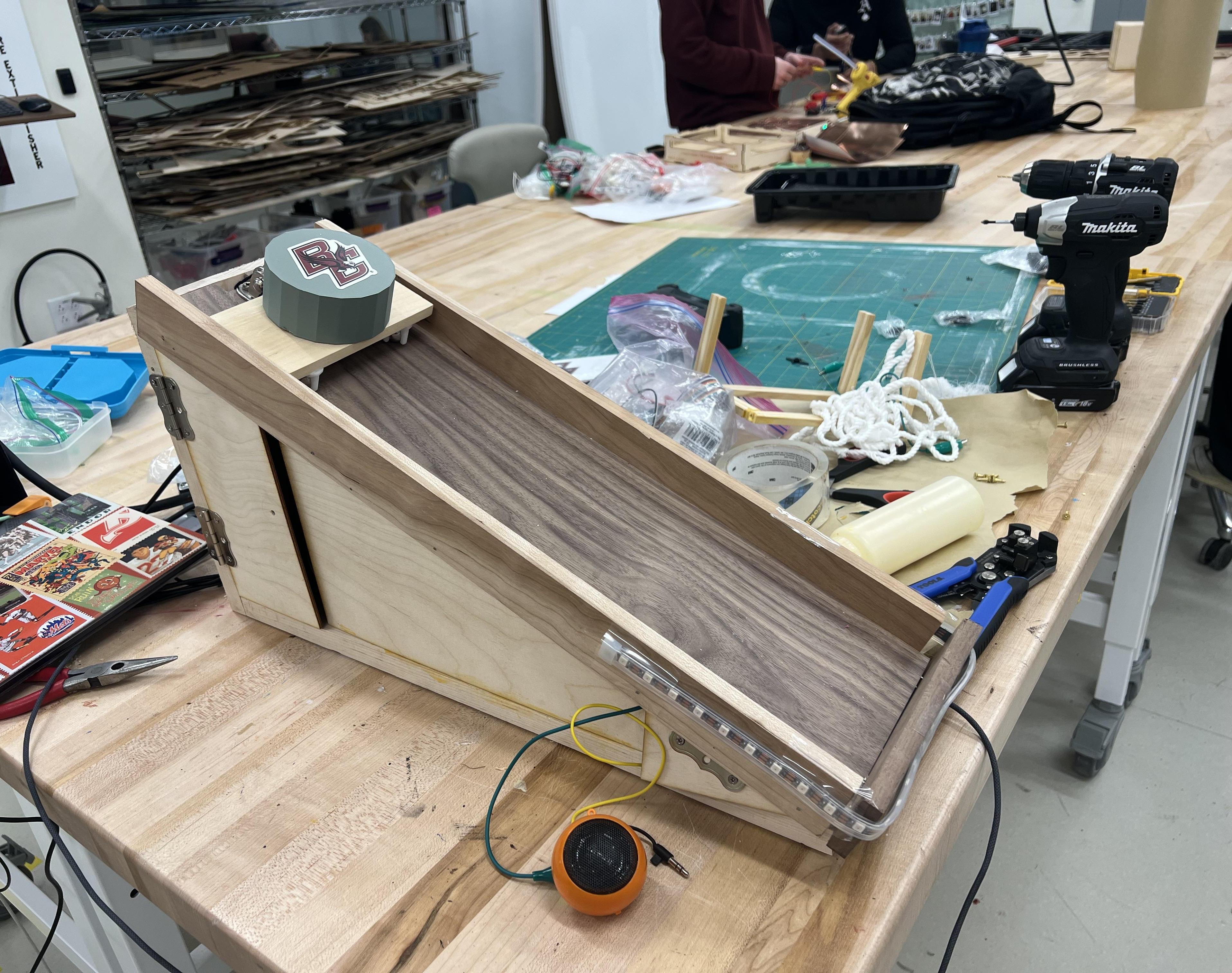 Assistive Tech Hockey Goal Game