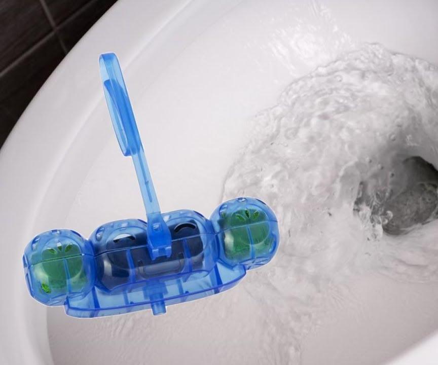 How to Place a Toilet Rim Block