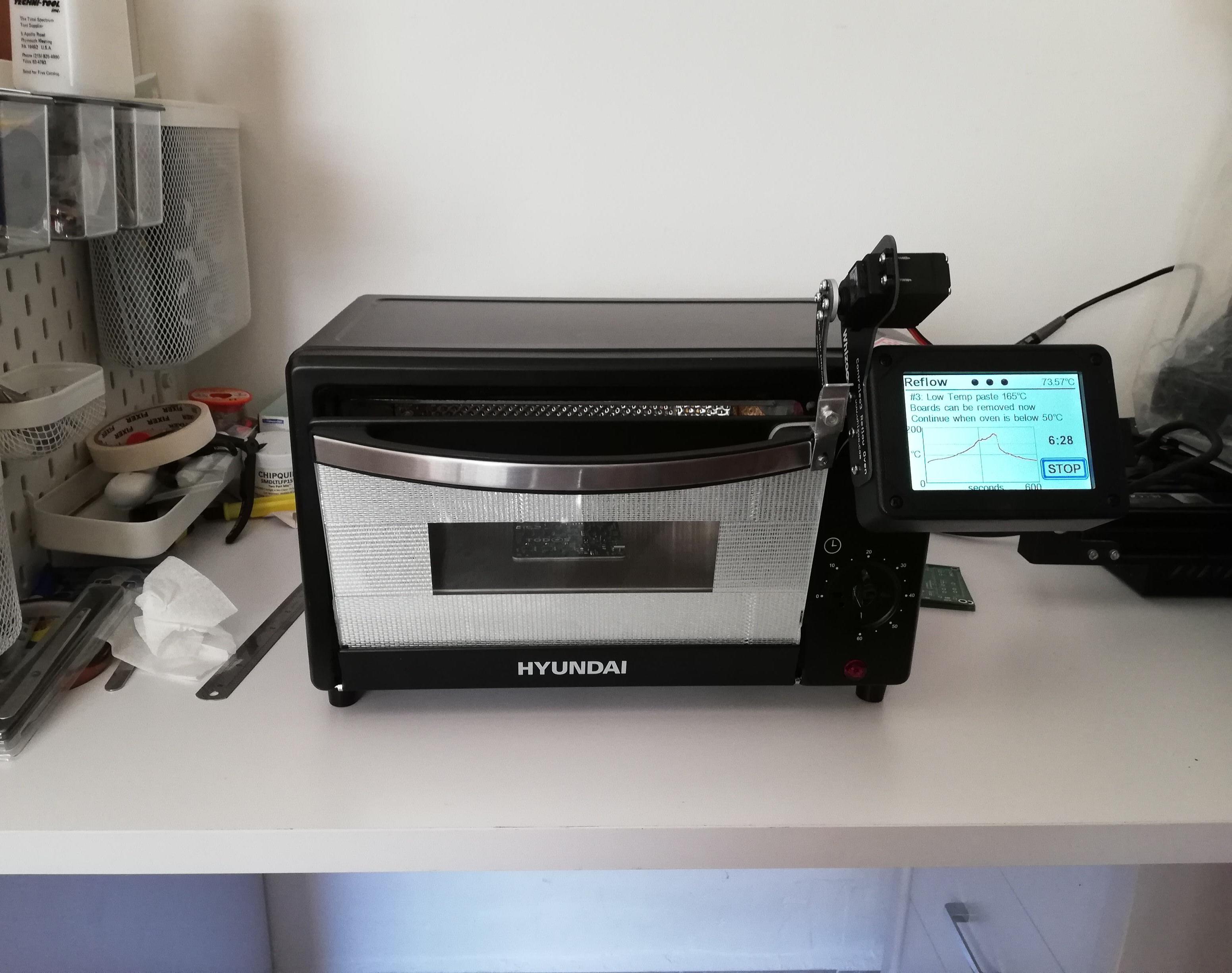Toaster Oven to Reflow Oven