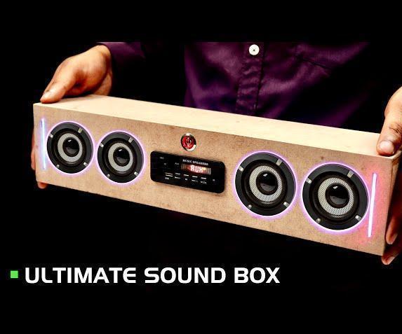 DIY Homemade Boombox