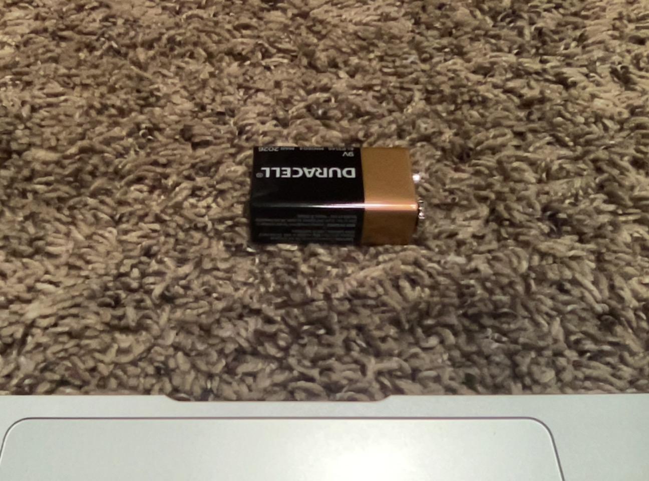 How to Connect a Simple Led Strip to a 9 Volt Battery