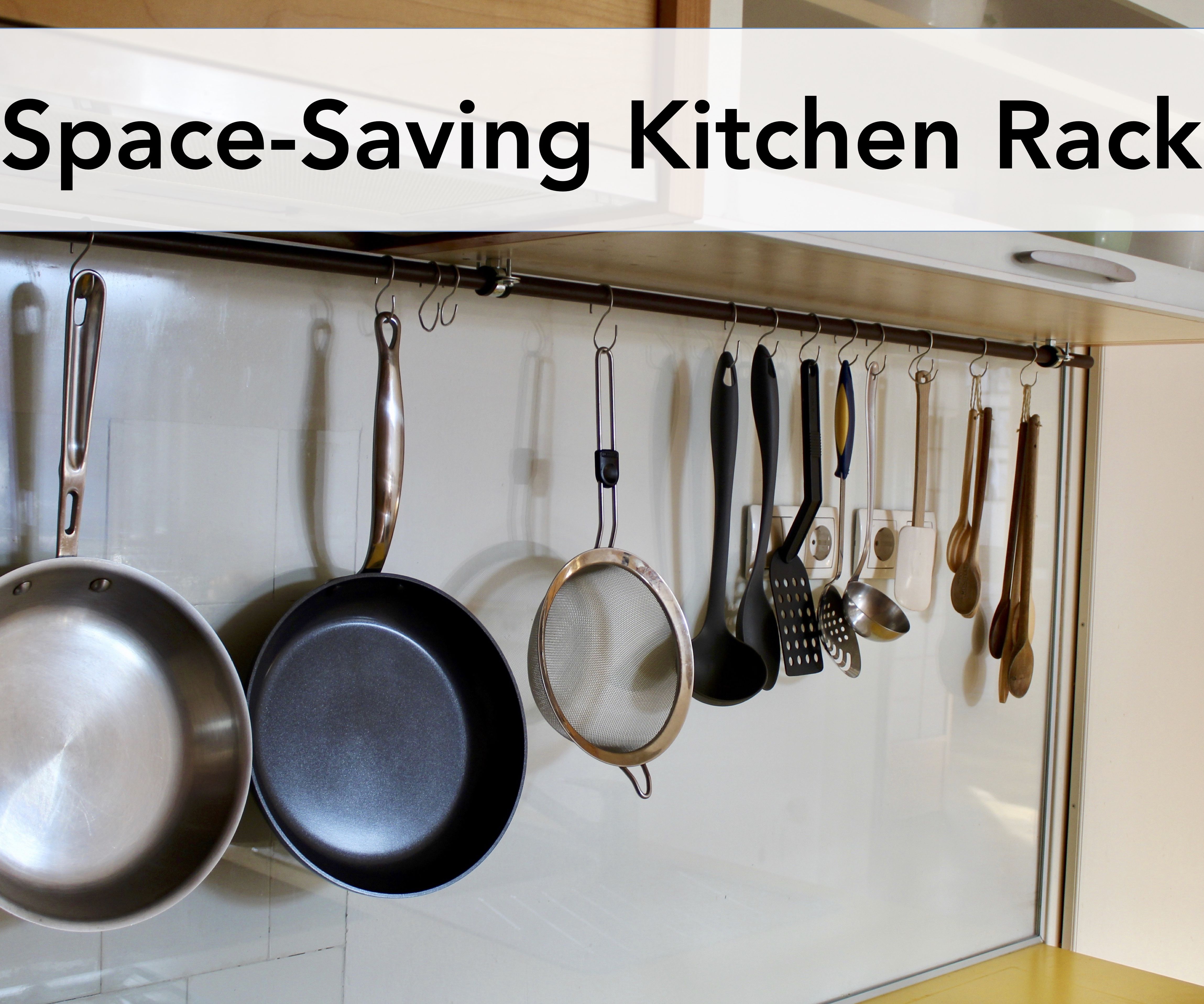 Space-Saving Kitchen Rack — Easy DIY Project