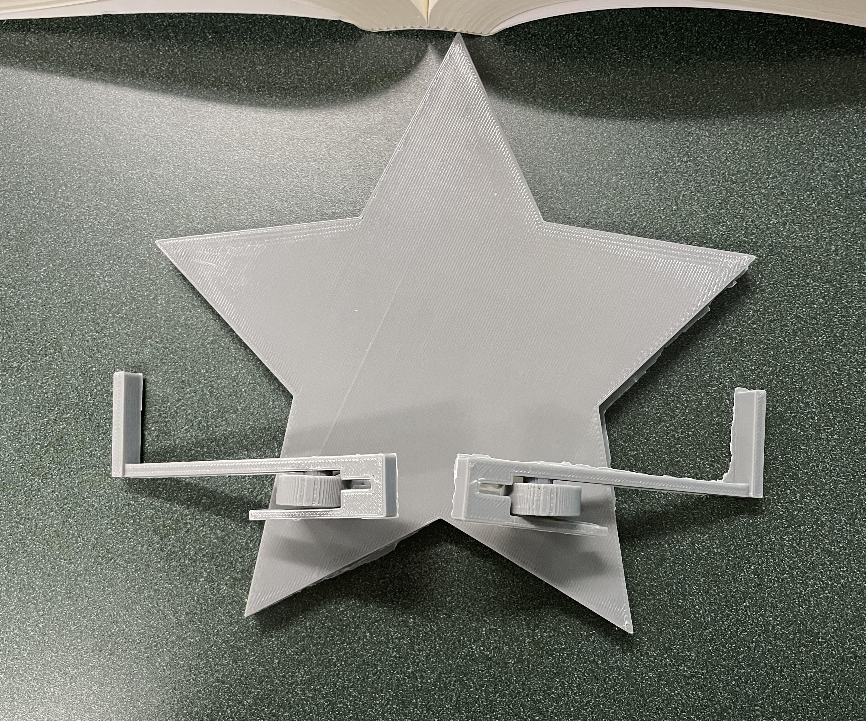 A Book Holder, for When Your Cooking in the Kitchen or Studying for a Final.