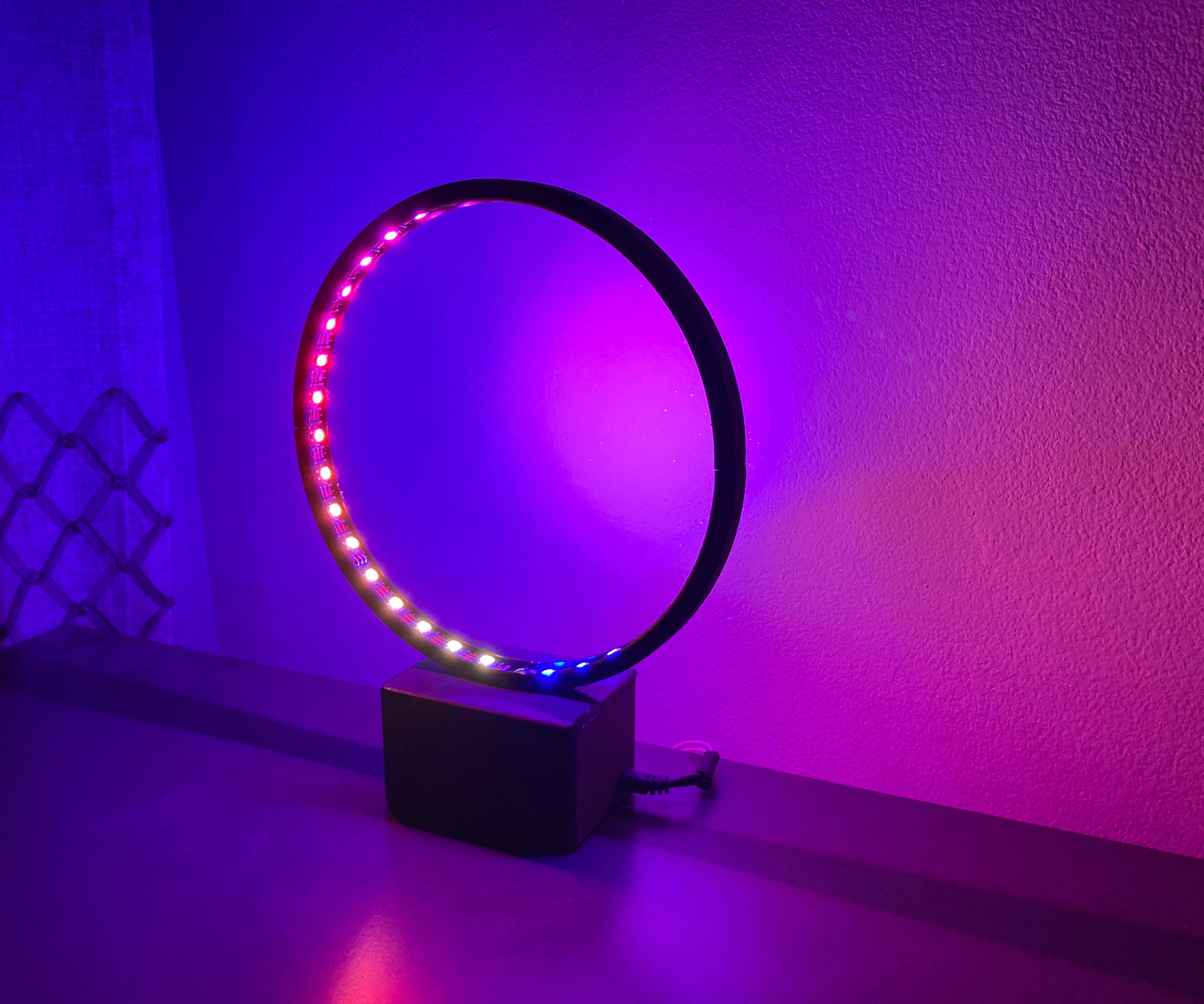 LED Ringlamp With WS2812B Led Strip