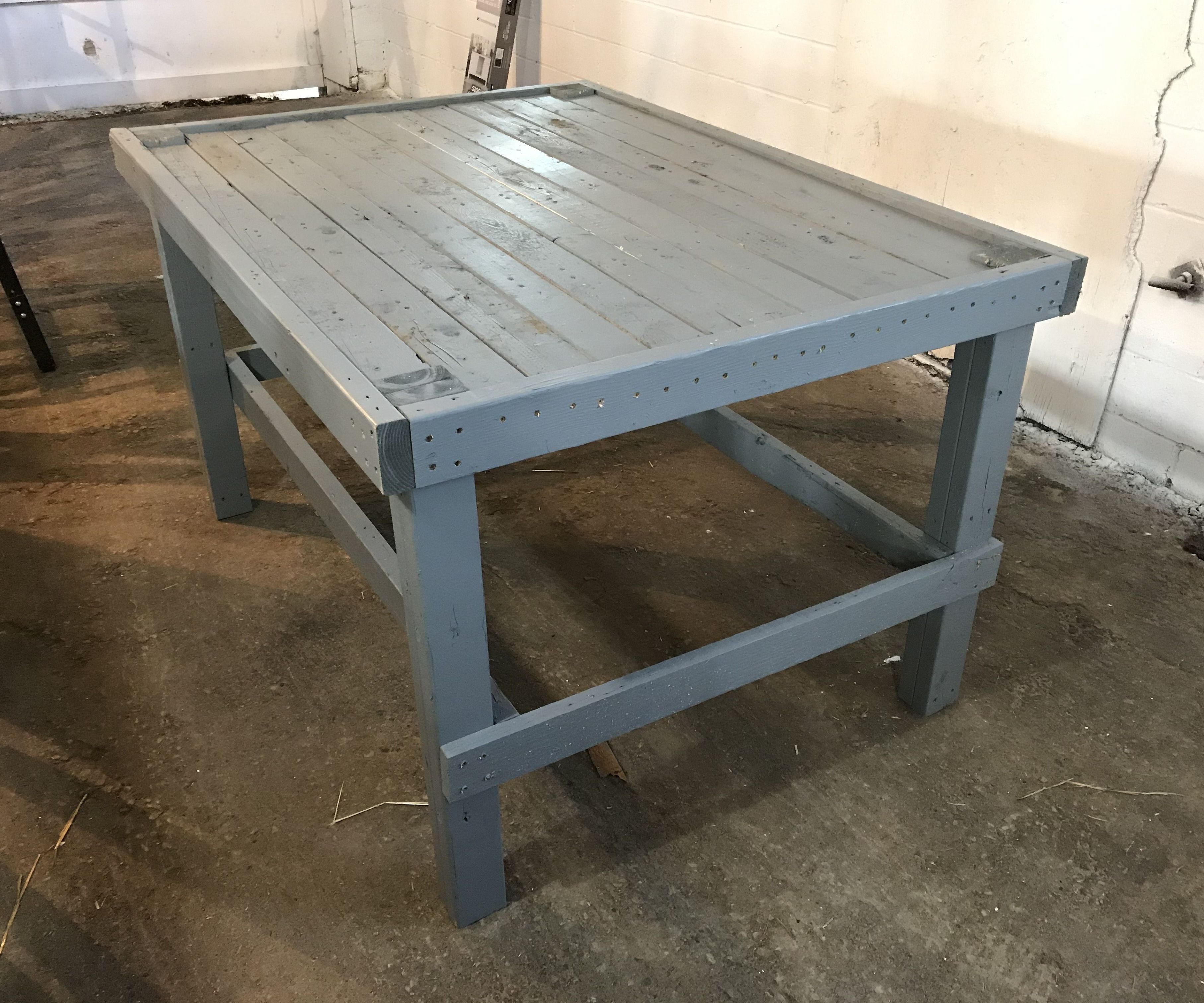Building a Workbench Out of Pallets