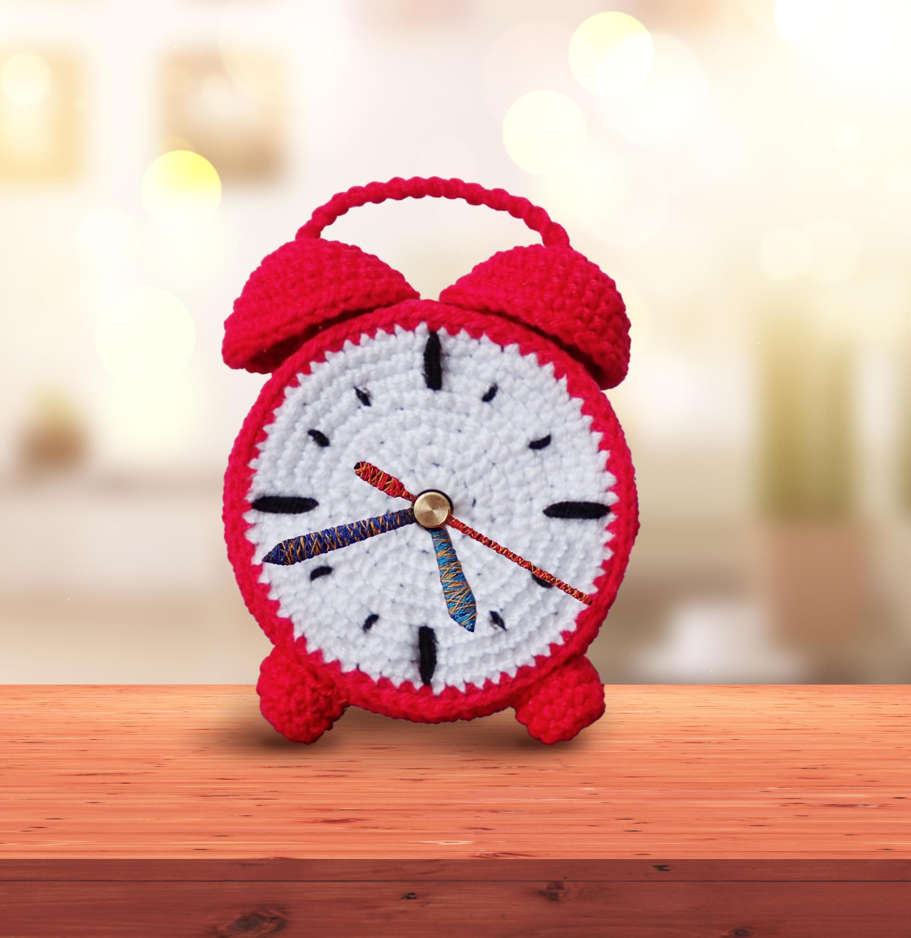 Crochet Knitting Clock ⏰