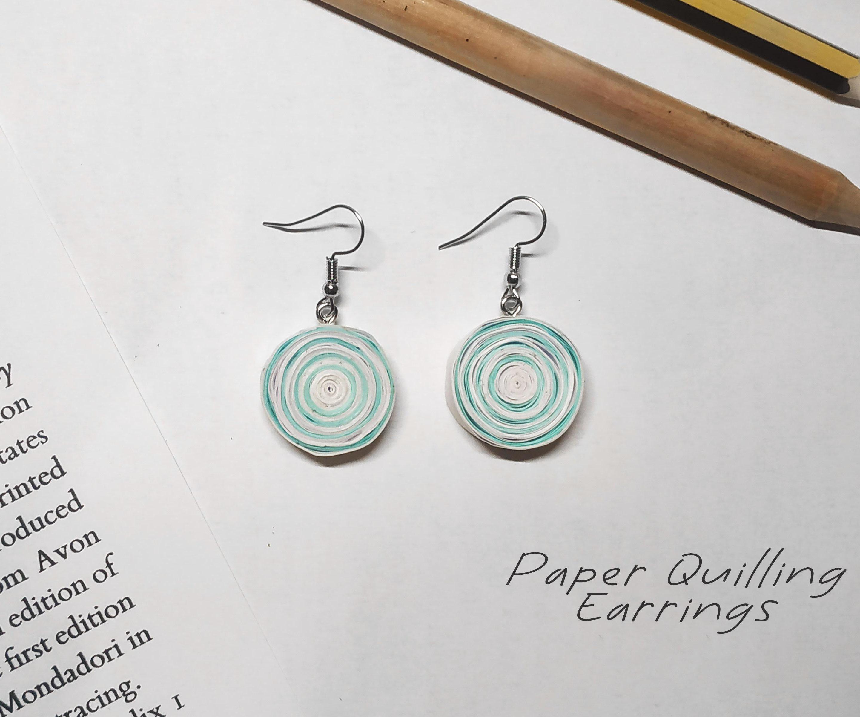 Paper Quilling Earrings