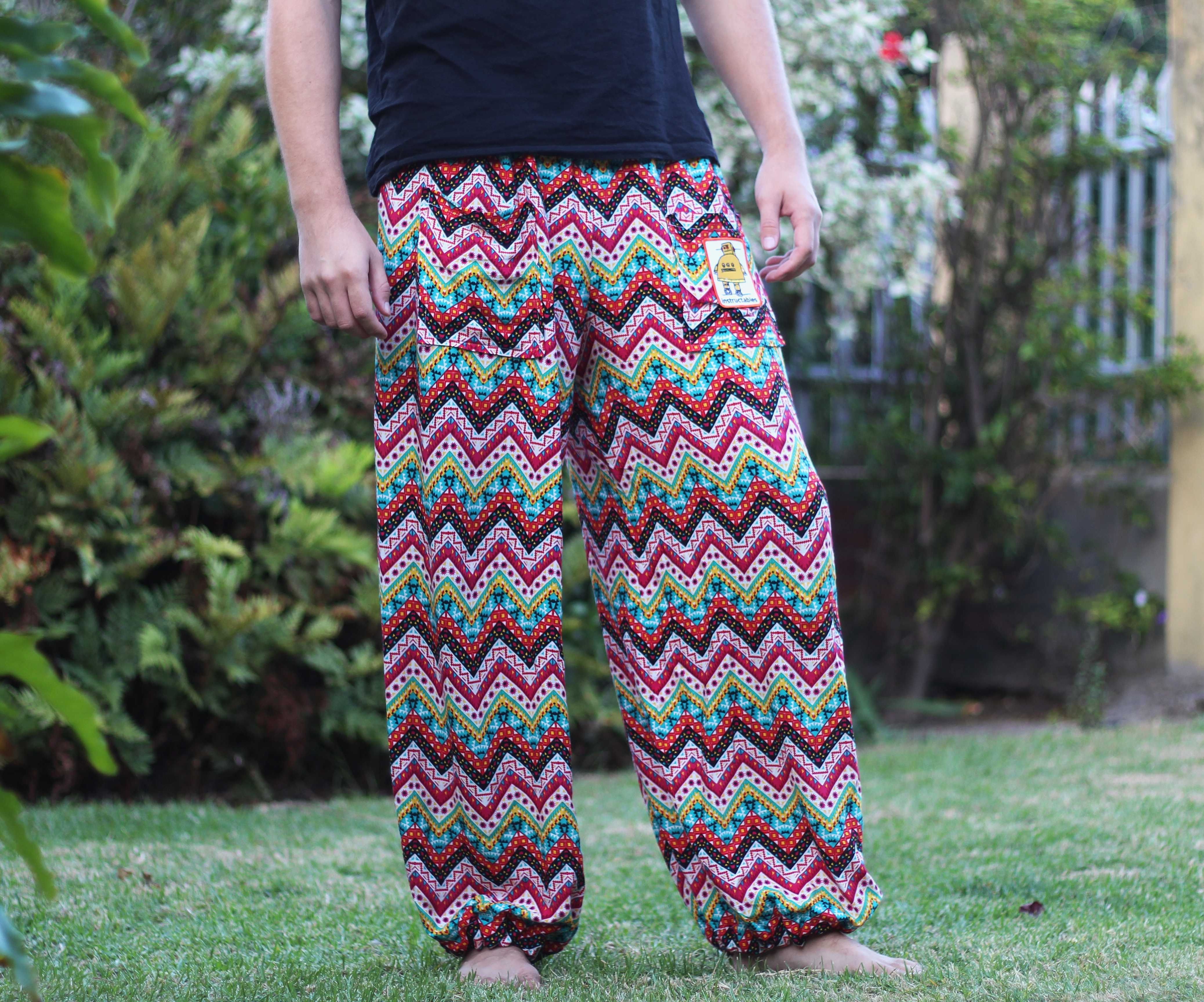Super Easy Hippie Pants (By a Beginner)