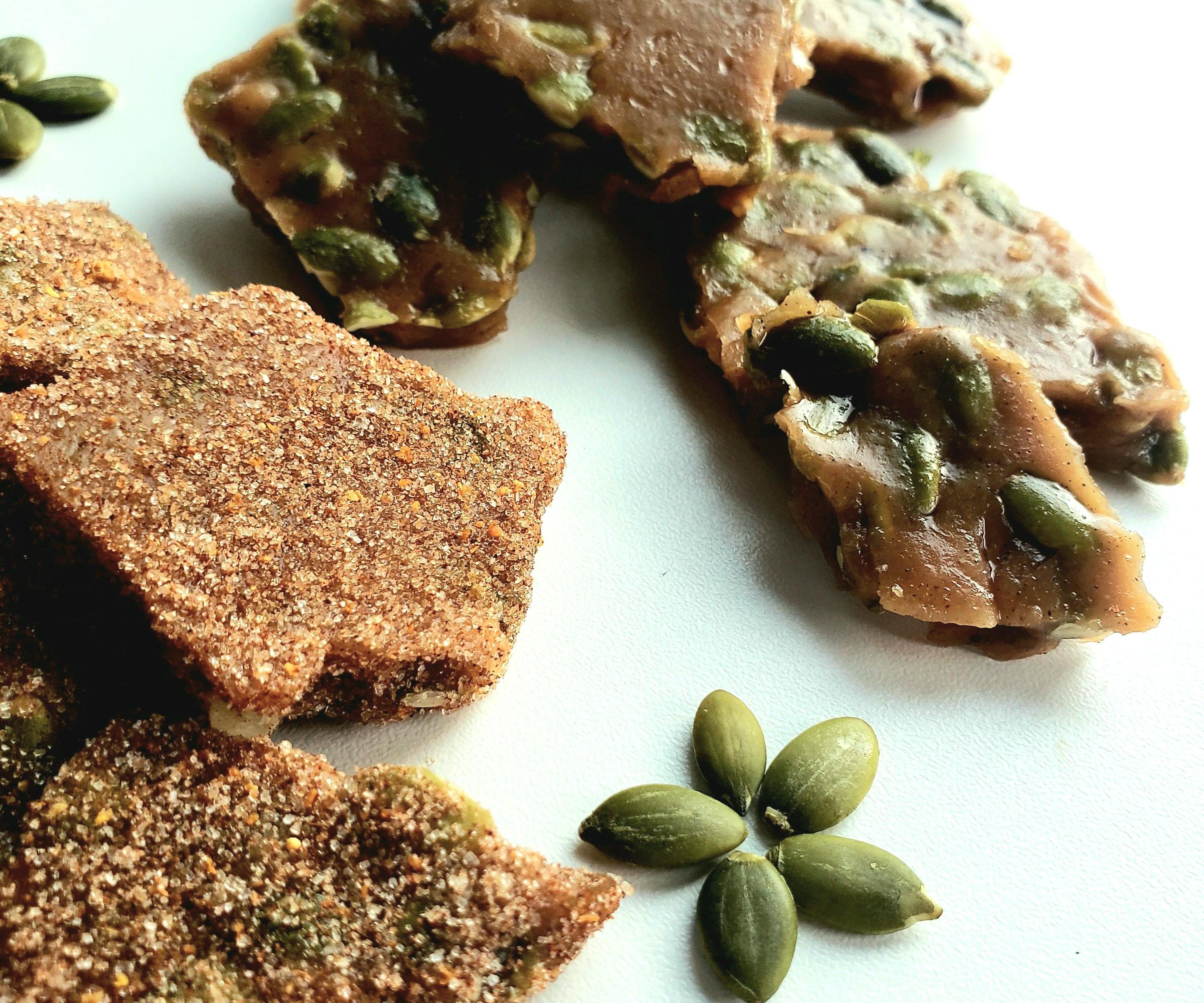 Pumpkin Seed Toffee