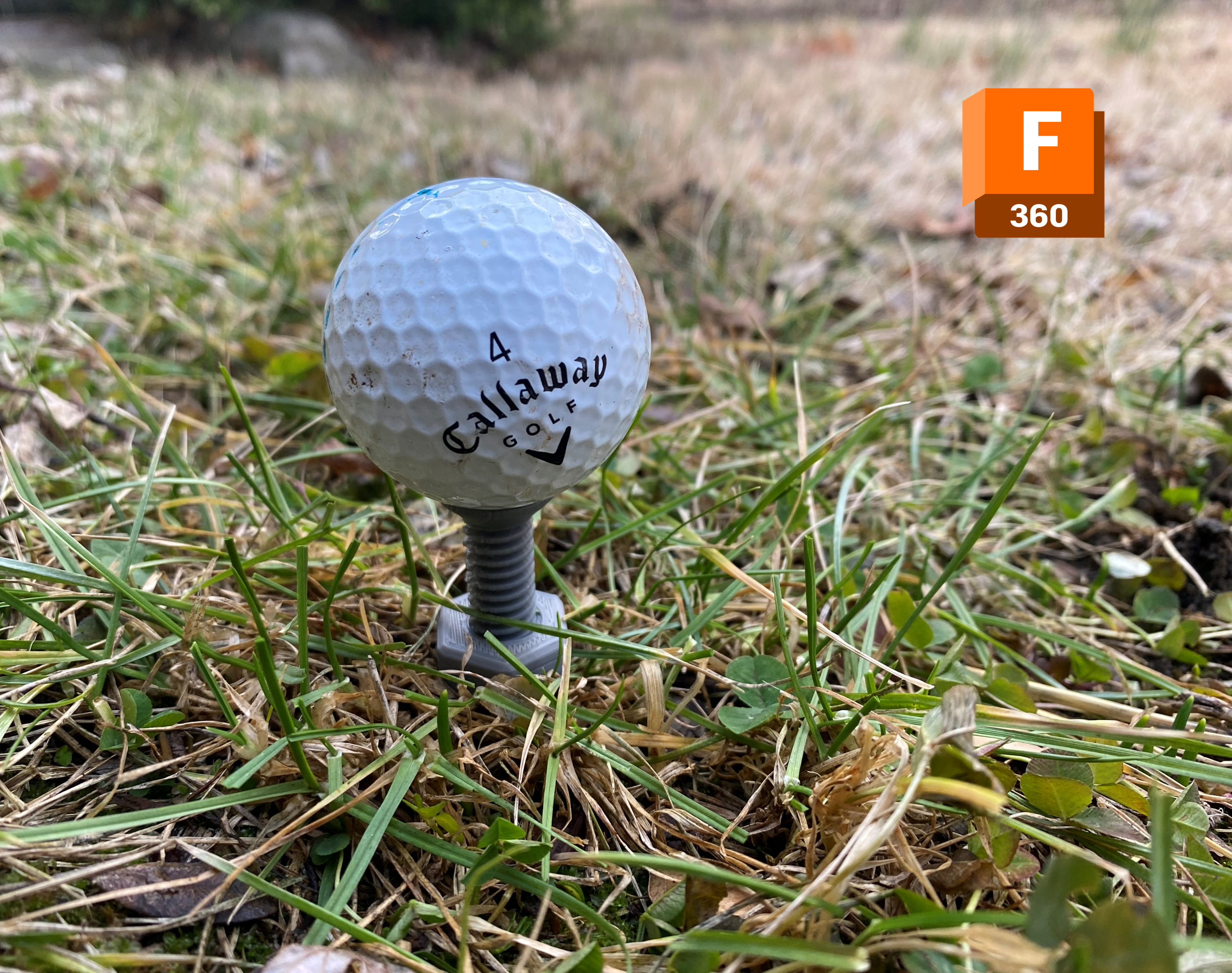 Over-engineered Golf Tee