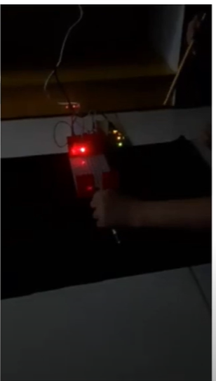 Lazer Light Security Robot