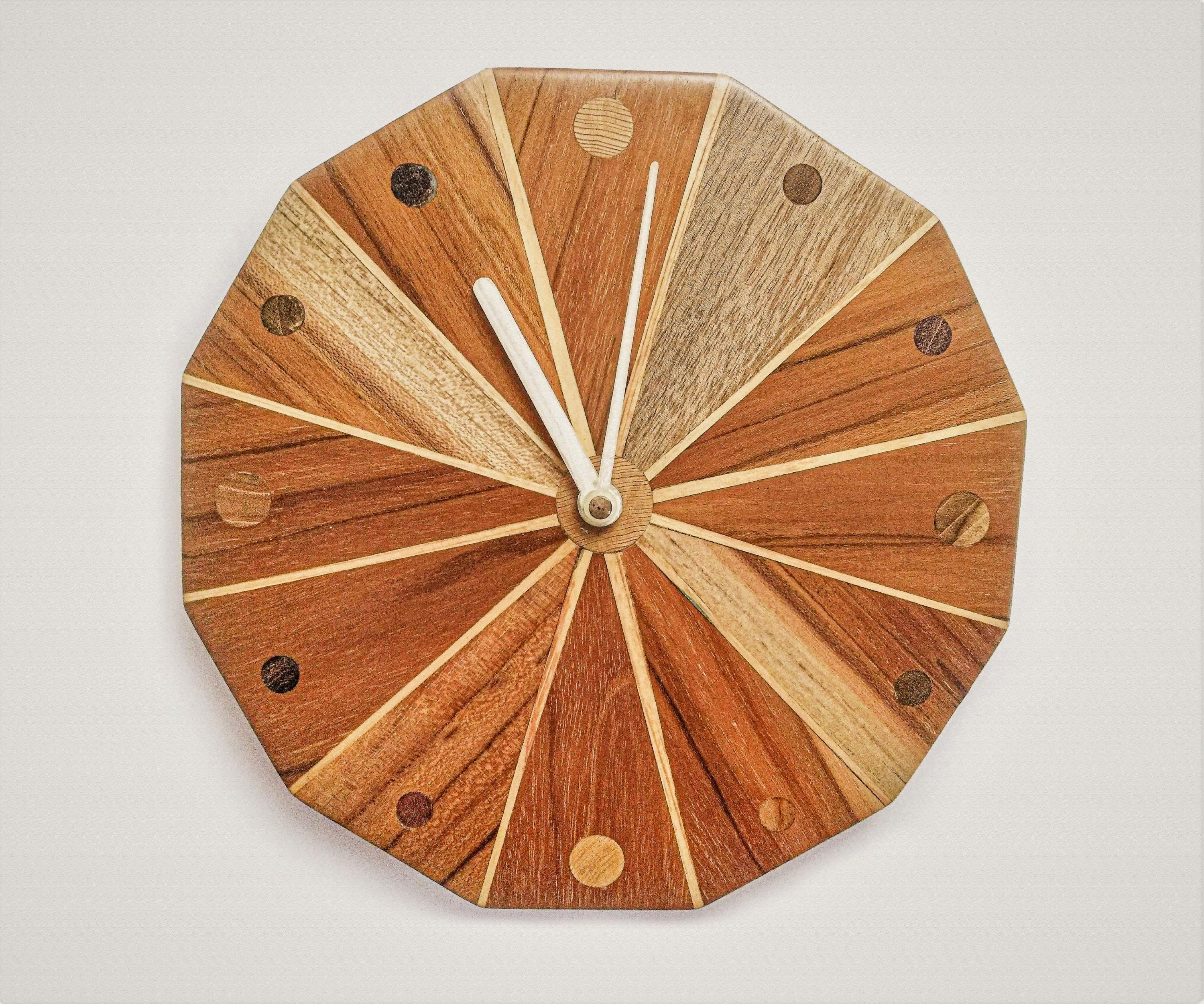 Dodecagon Wall Clock