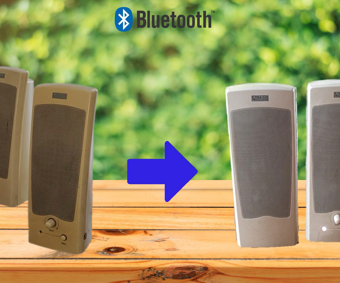 Old PC Speaker(Altec Lansing) Restoration & Bluetooth 5.0 Upgrade 