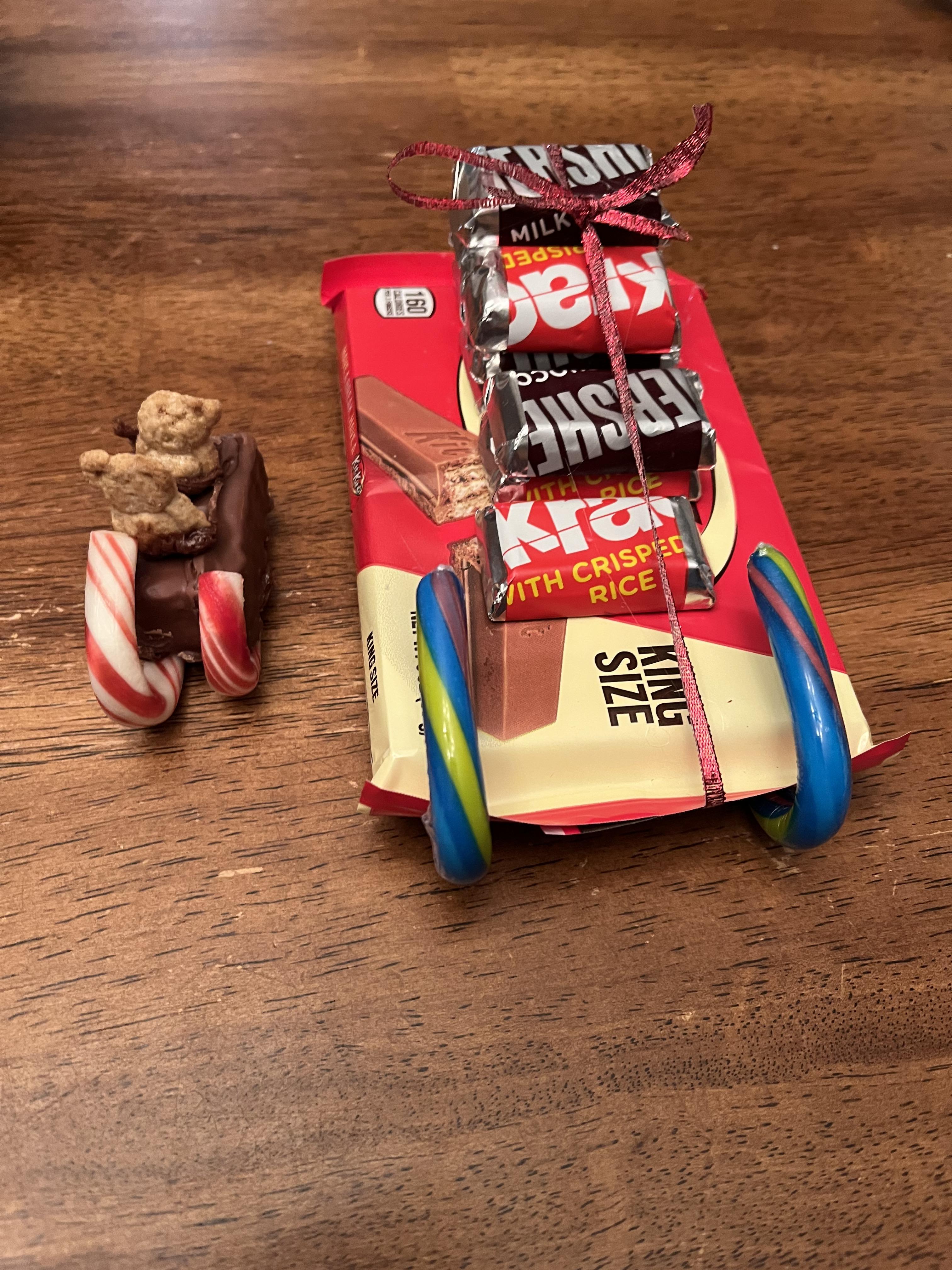 Christmas Candy Sleighs 