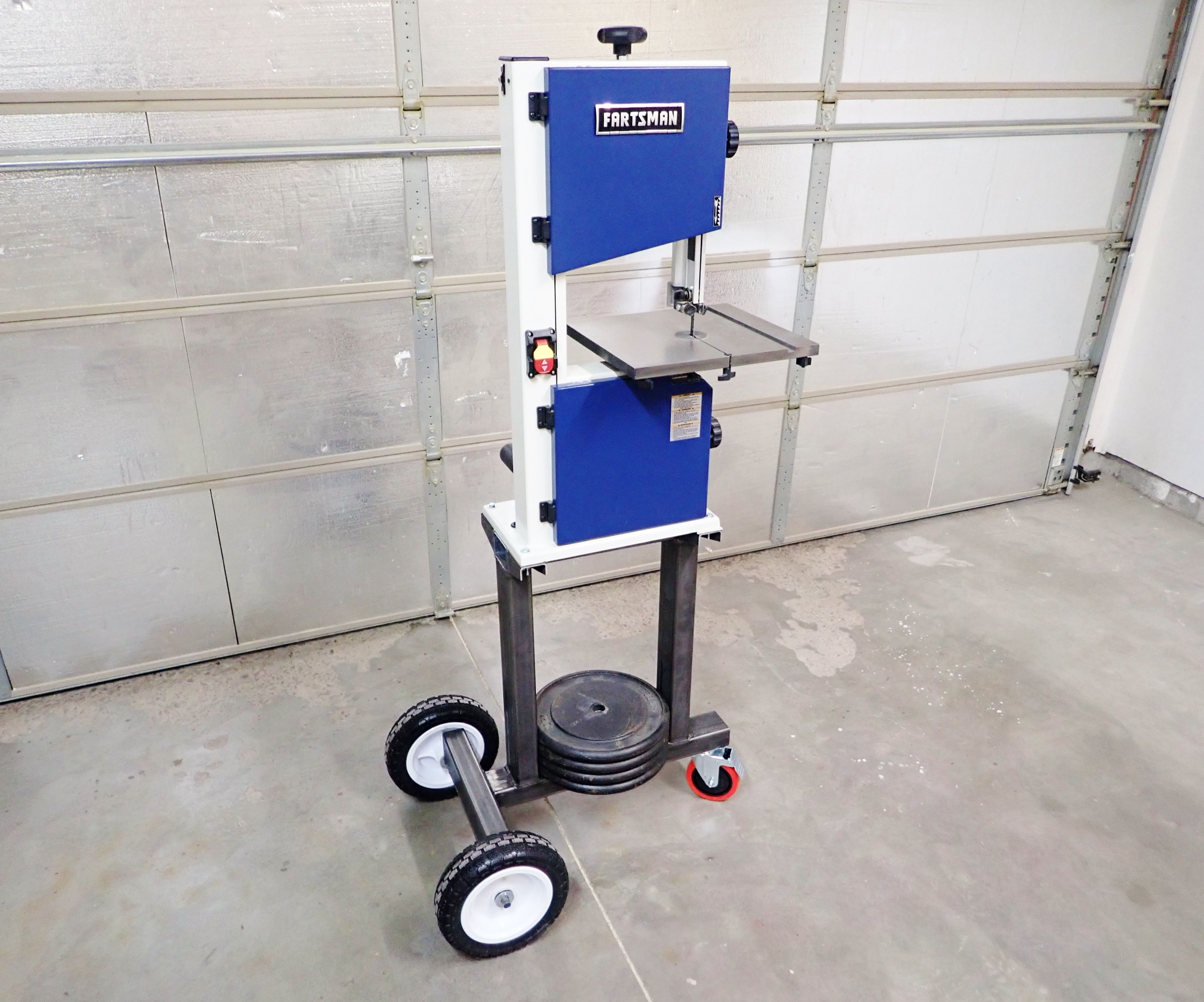 Weld a Simple Mobile Bandsaw Stand