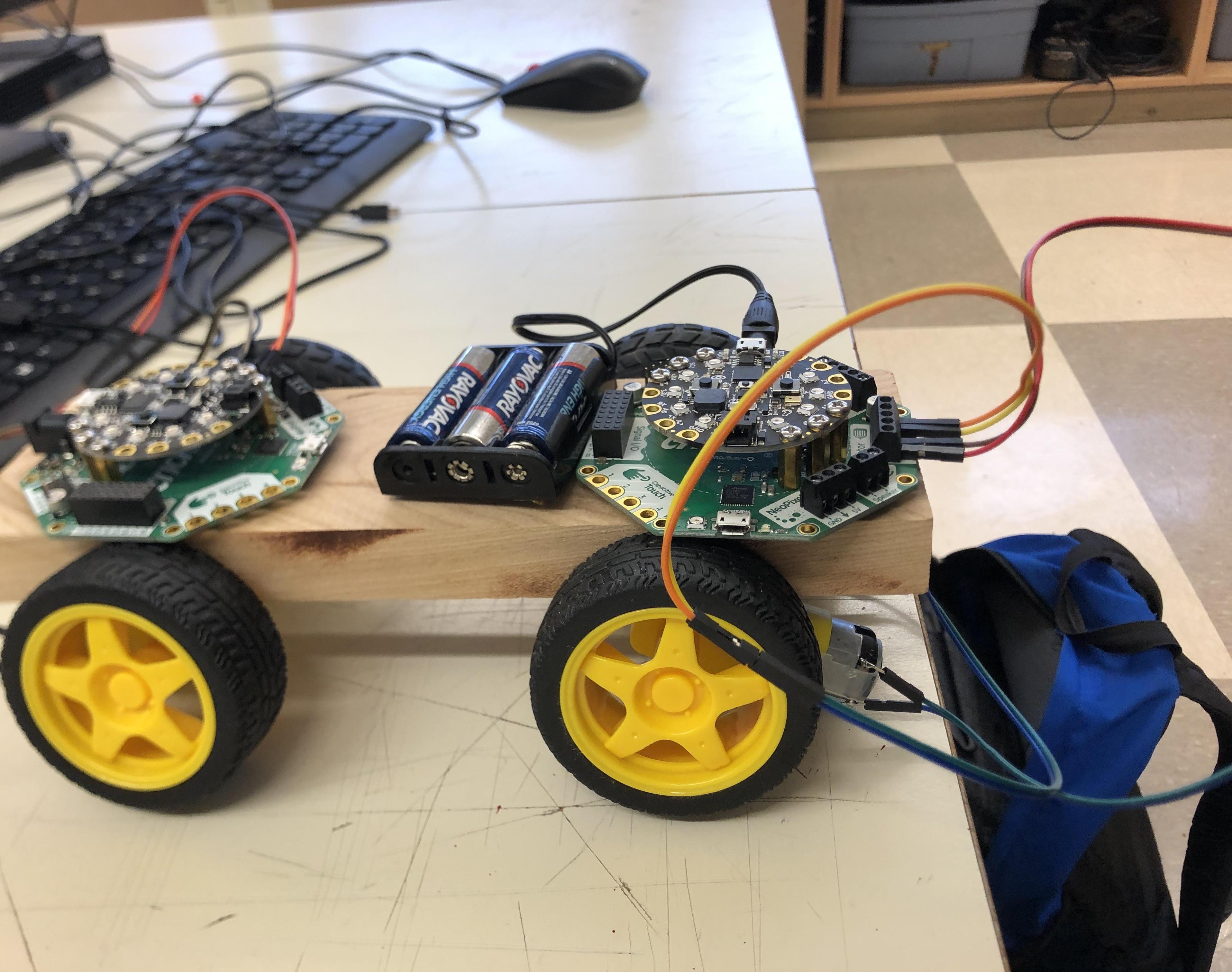 MakeCode Police Car